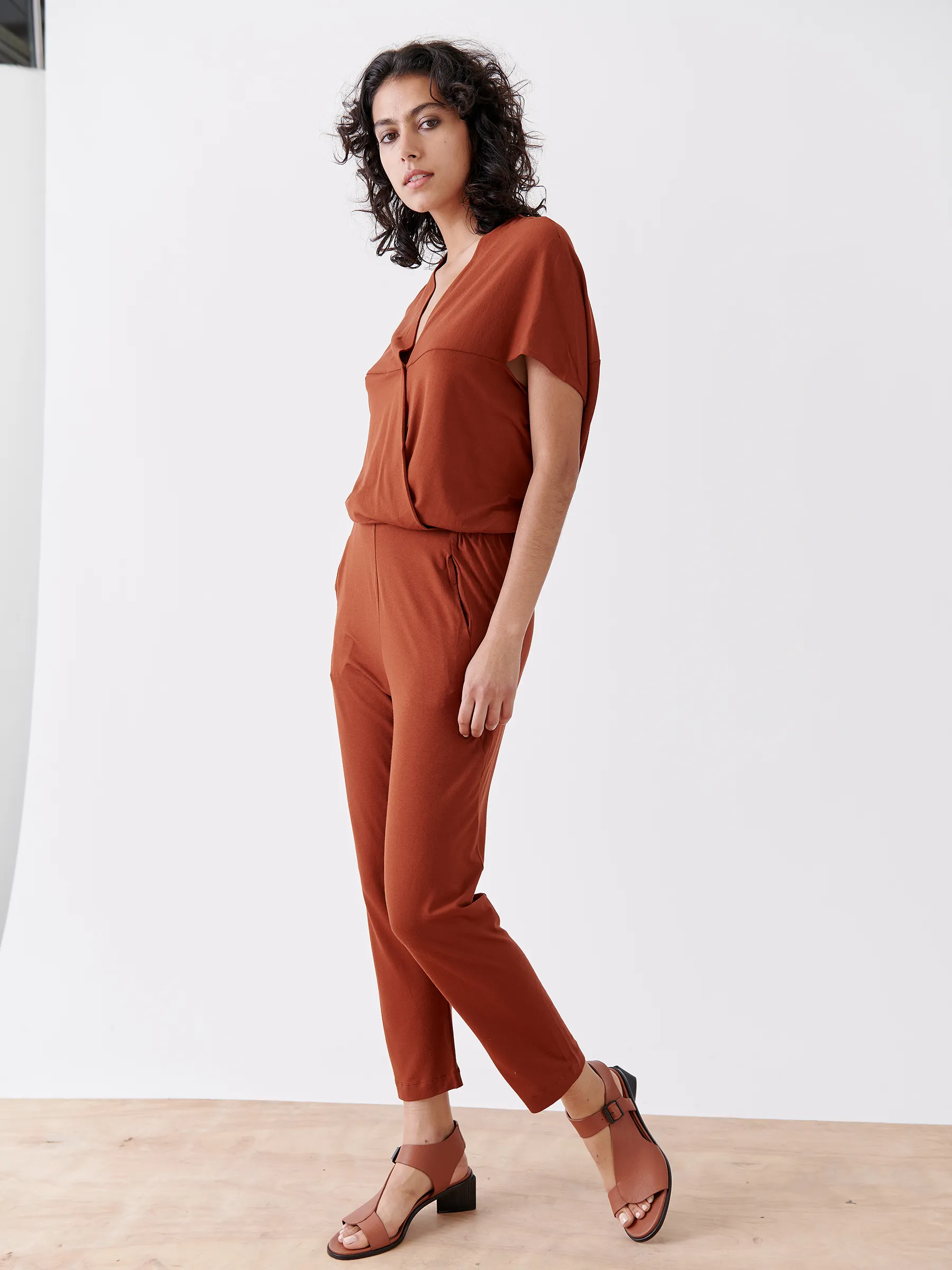 Hex Jumpsuit sold by Zero + Maria Cornejo product image thumbnail 3