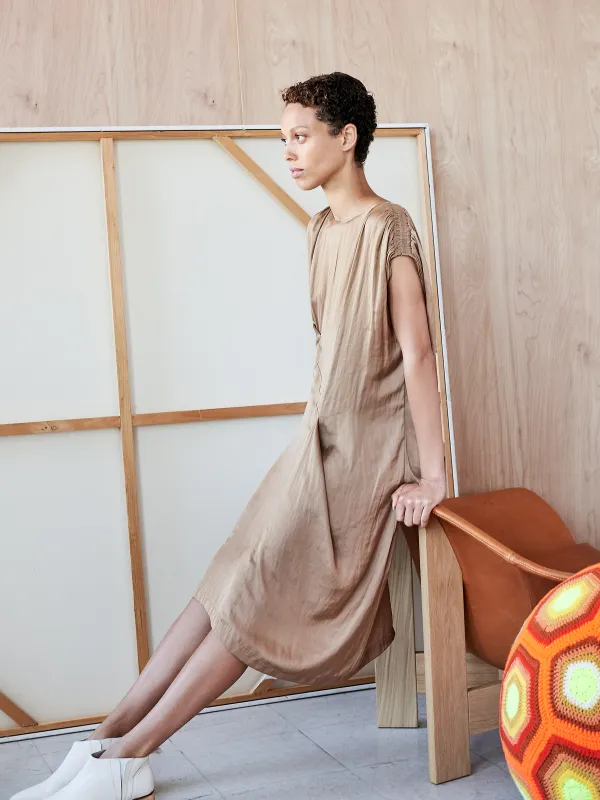 Ruched Fold Dress sold by Zero + Maria Cornejo