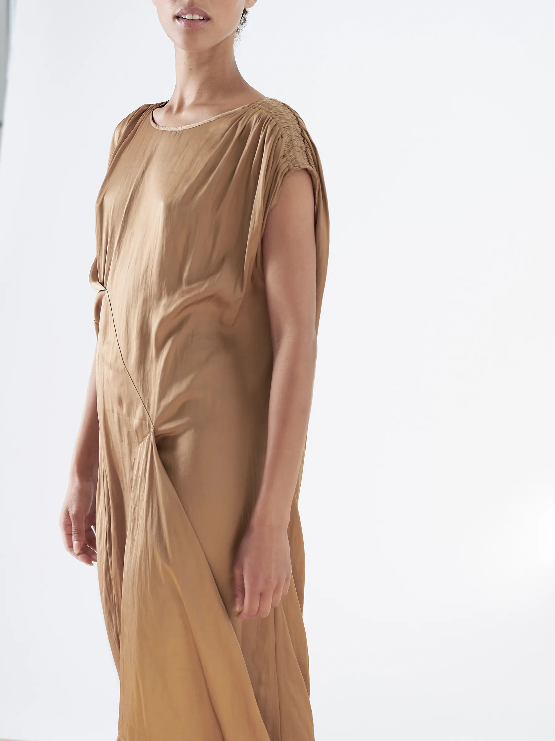 Ruched Fold Dress sold by Zero + Maria Cornejo product image thumbnail 5