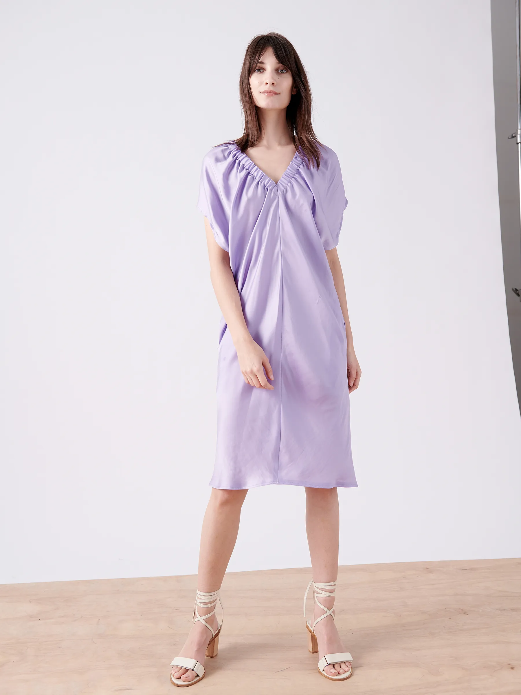 Ruched Tilly Dress sold by Zero + Maria Cornejo product image thumbnail 3