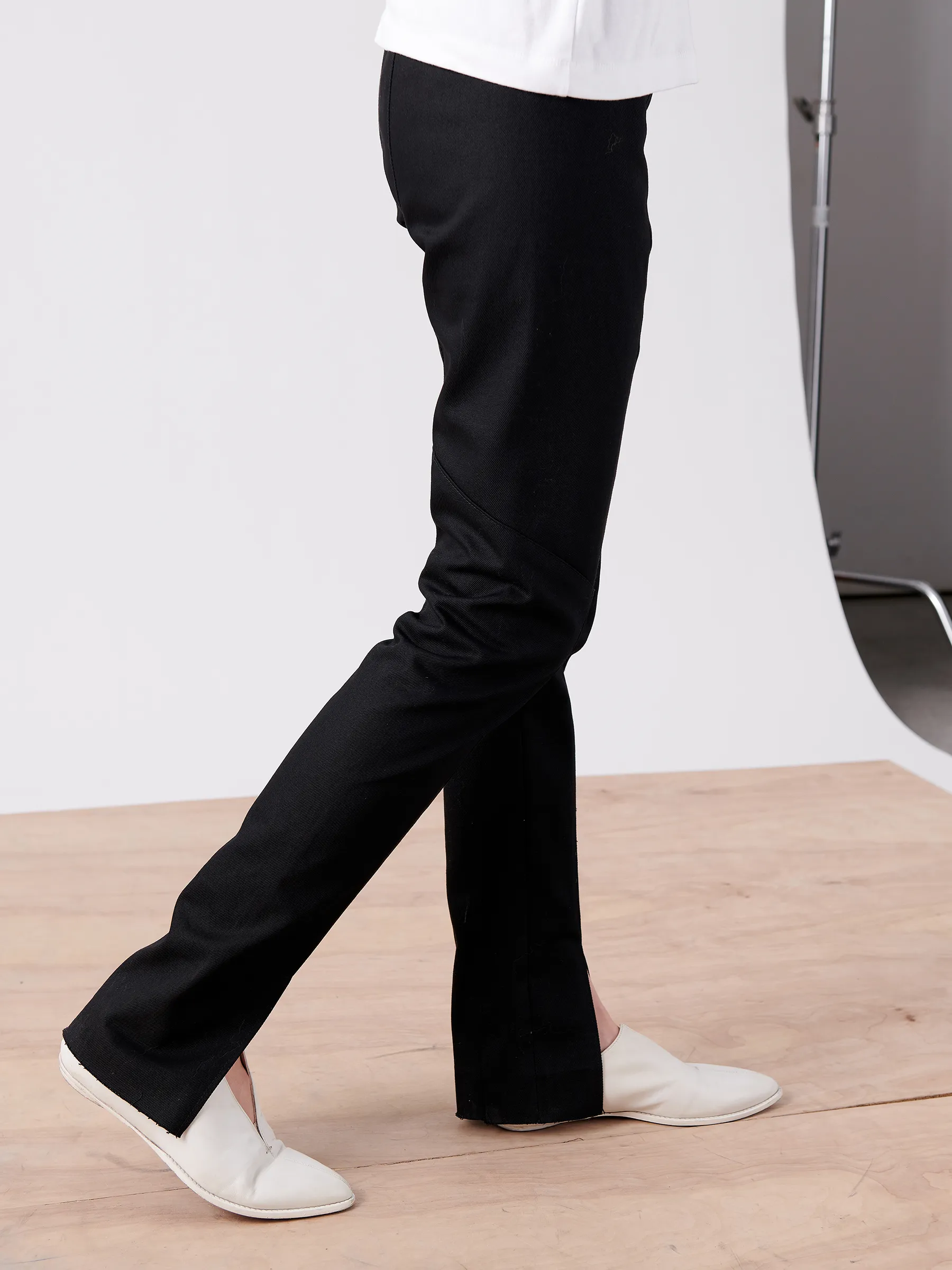 Denim Tala Trouser sold by Zero + Maria Cornejo product image thumbnail 5
