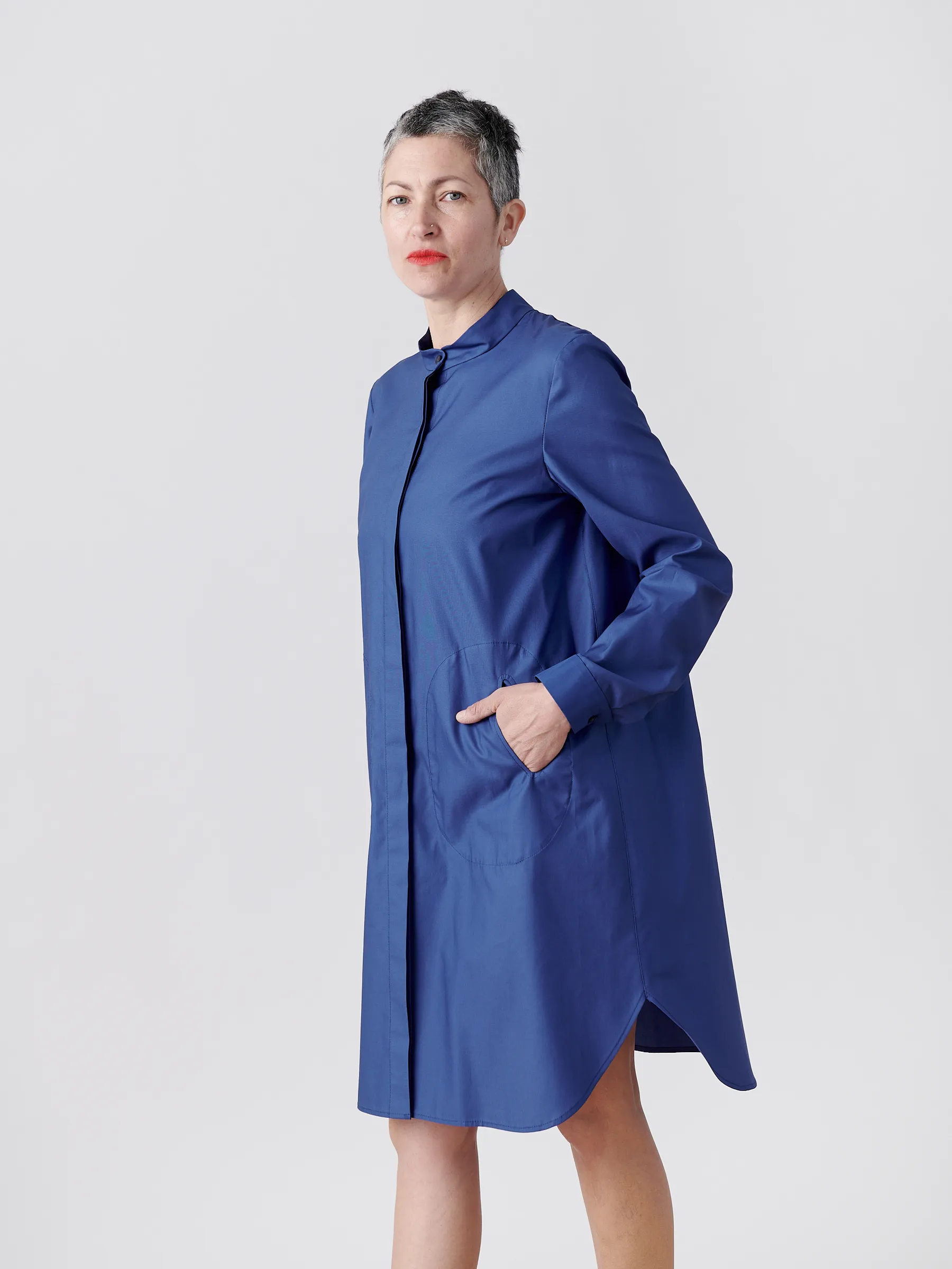 Forward Shirt Dress sold by Zero + Maria Cornejo product image thumbnail 4