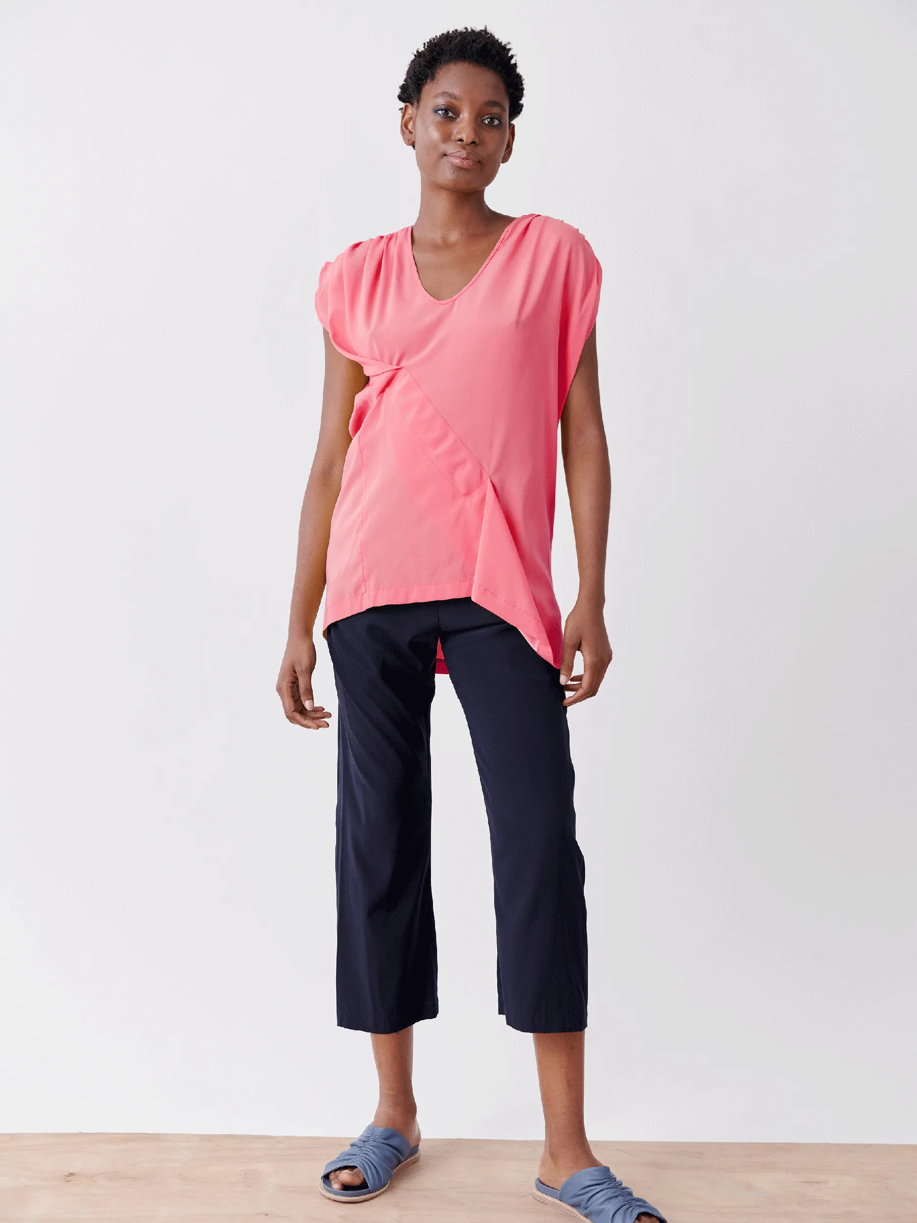 Ruched Fold Top sold by Zero + Maria Cornejo product image thumbnail 4