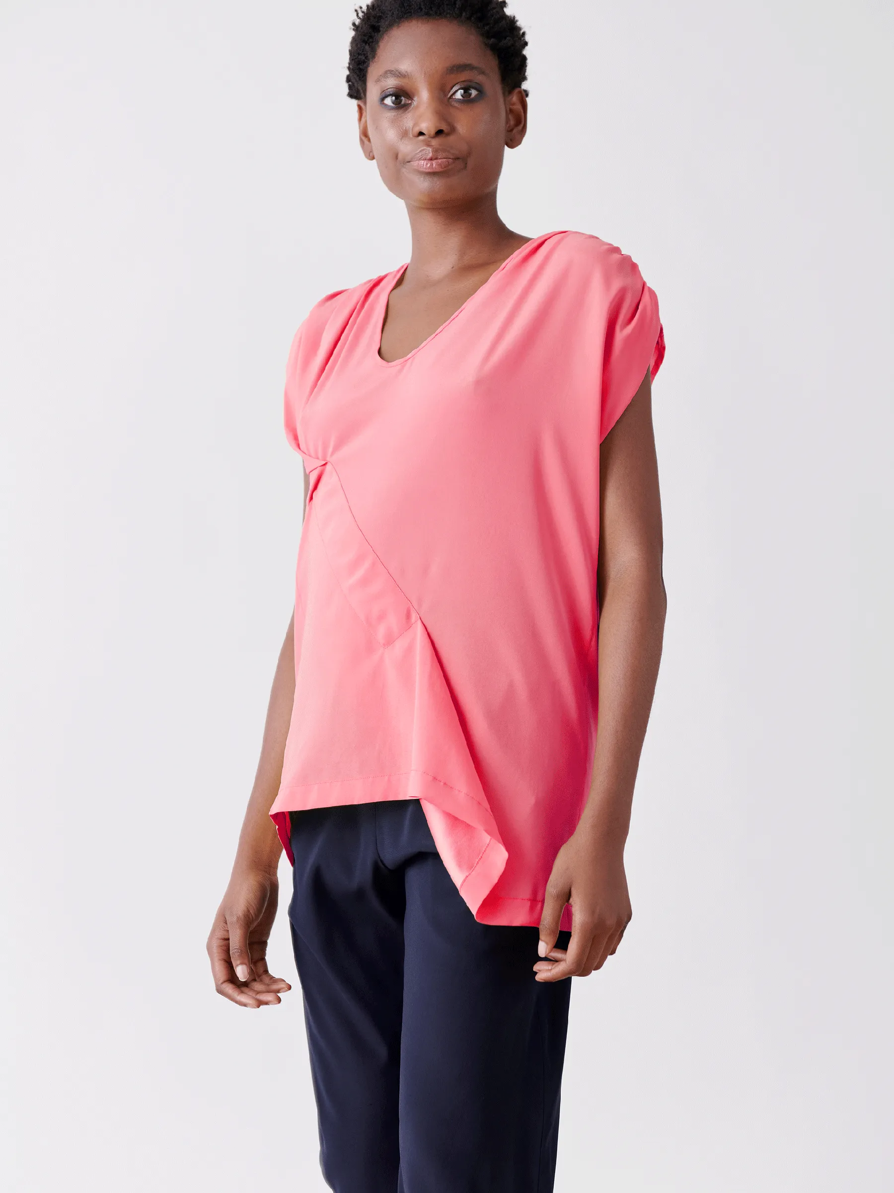 Ruched Fold Top sold by Zero + Maria Cornejo product image thumbnail 2