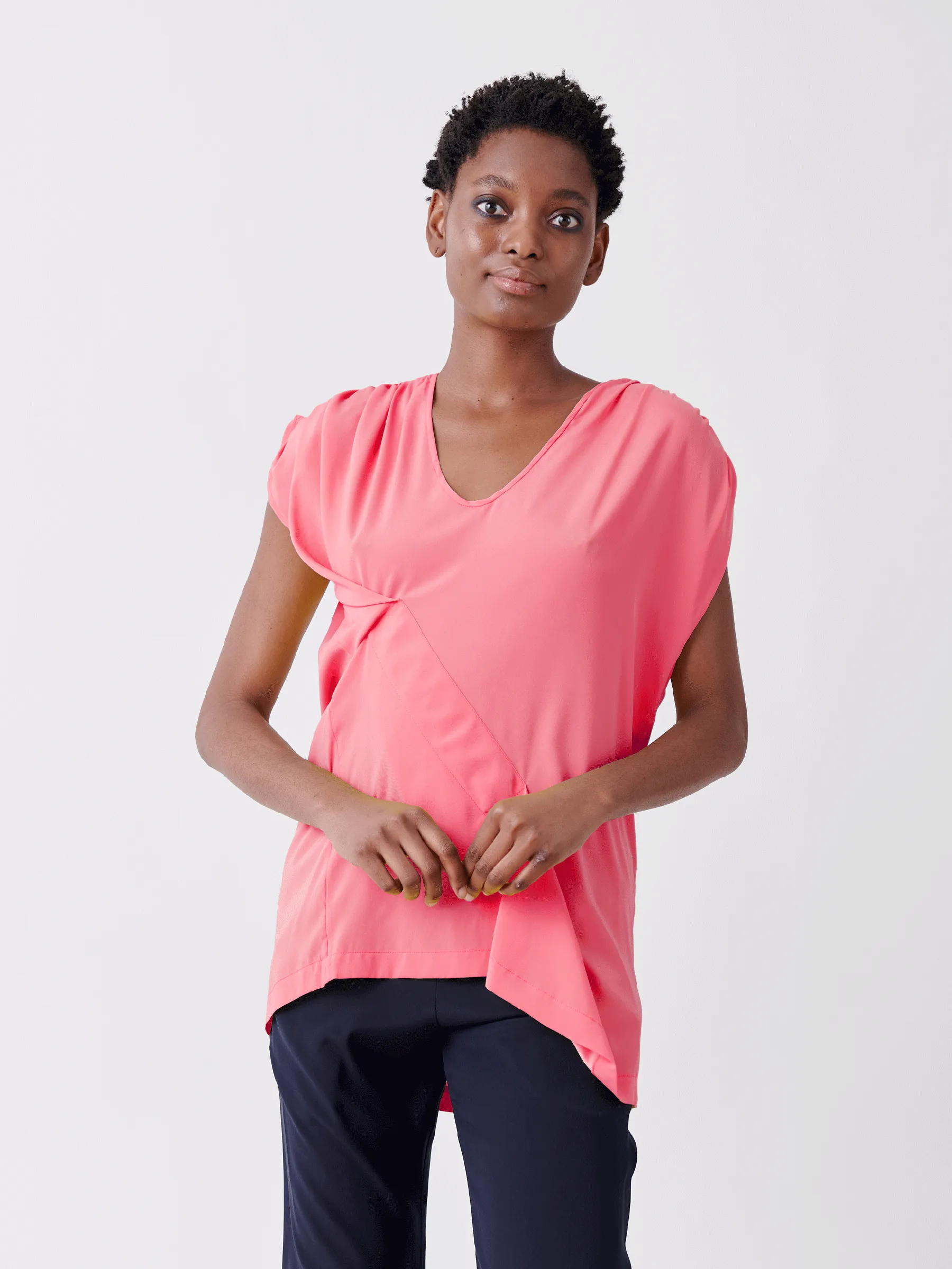 Ruched Fold Top sold by Zero + Maria Cornejo product image thumbnail 3