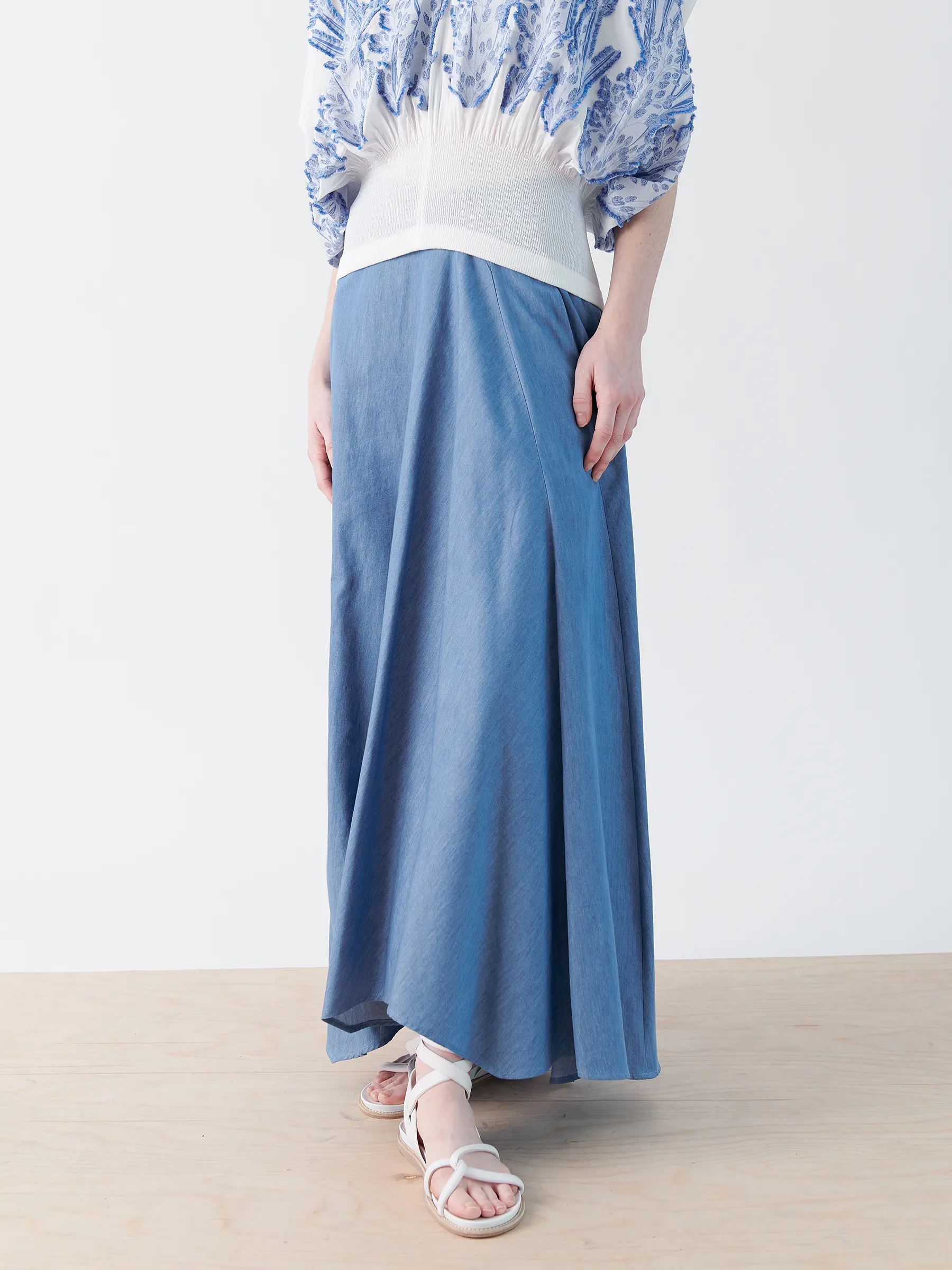 Long Wave Skirt sold by Zero + Maria Cornejo product image thumbnail 3