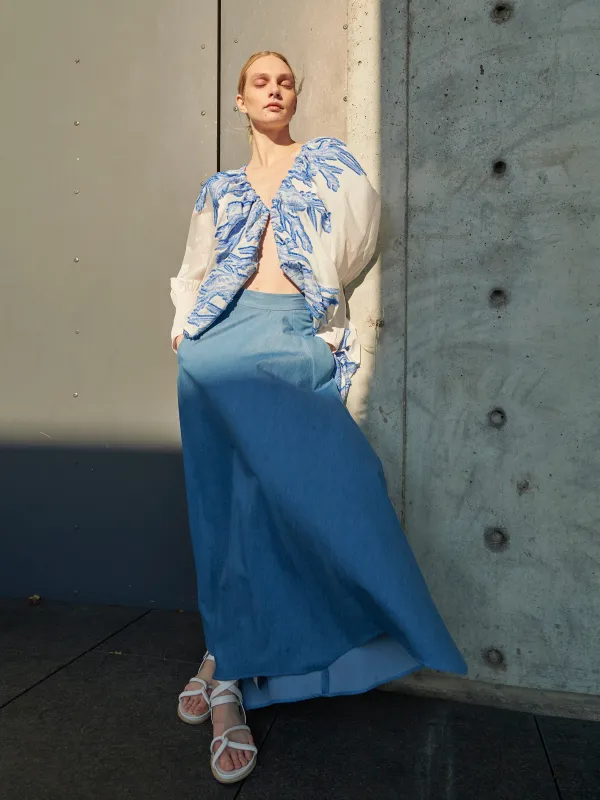Long Wave Skirt made by Zero + Maria Cornejo