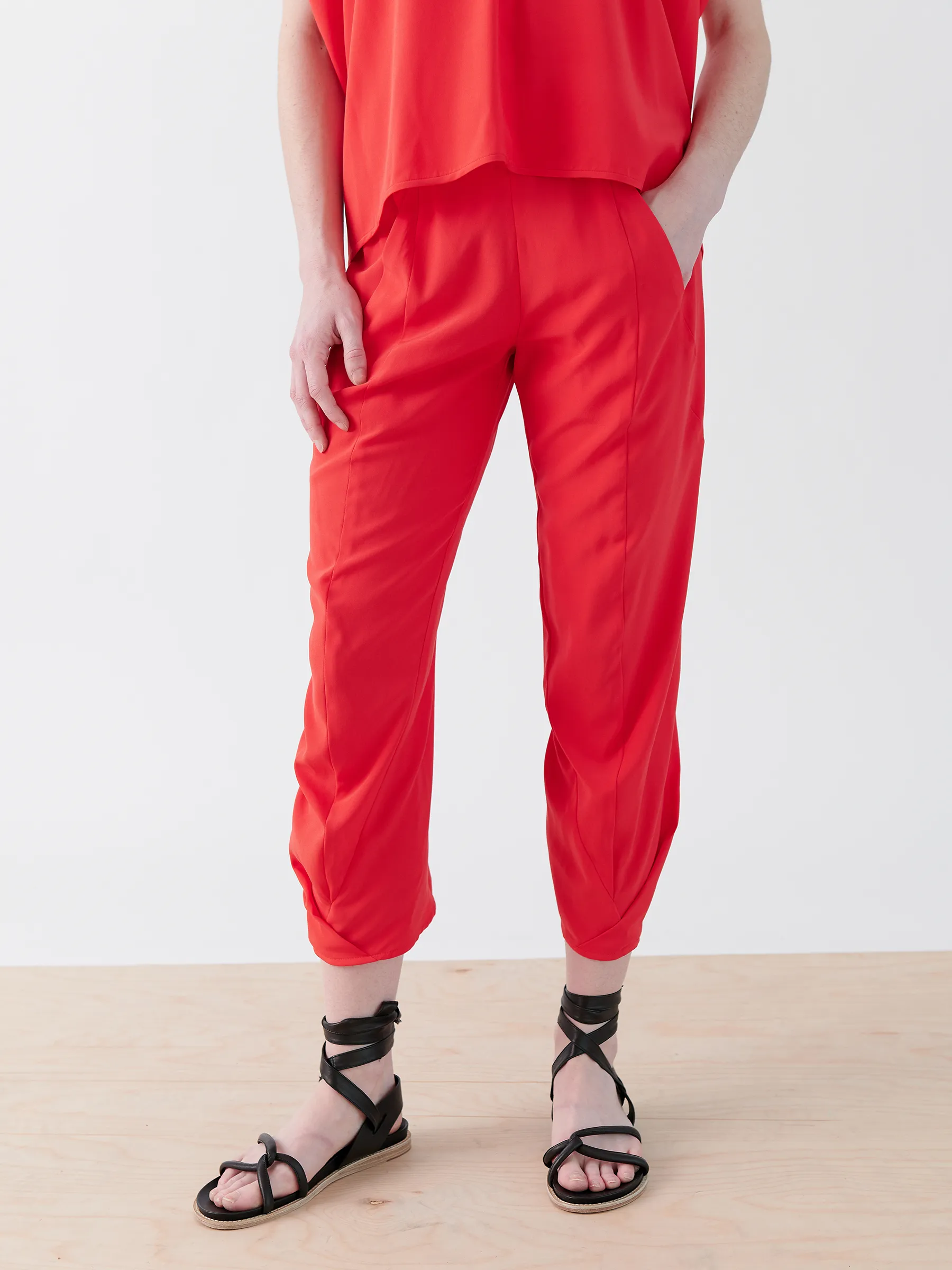 Cropped Akeo Pant sold by Zero + Maria Cornejo product image thumbnail 2