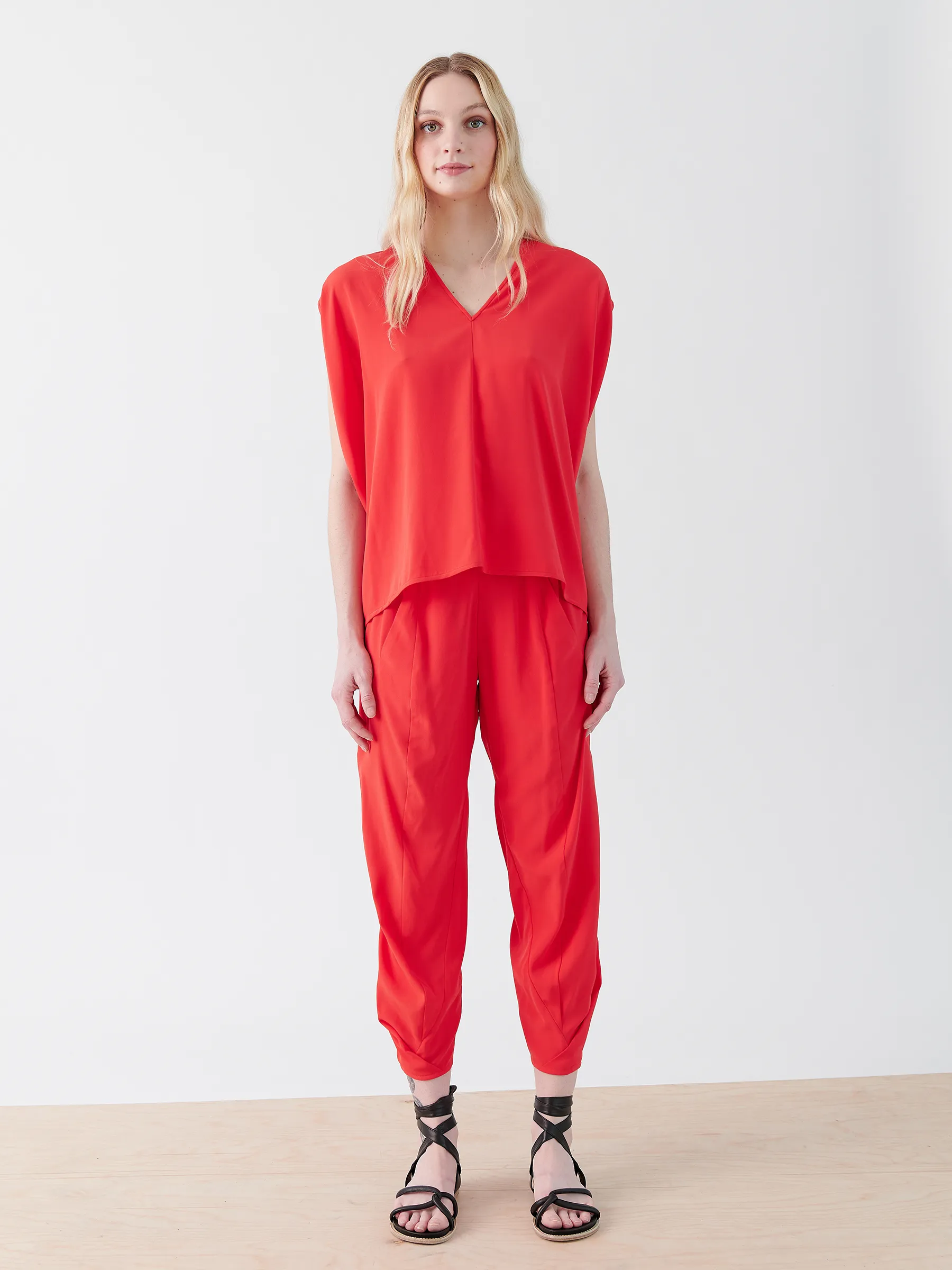 Cropped Akeo Pant sold by Zero + Maria Cornejo