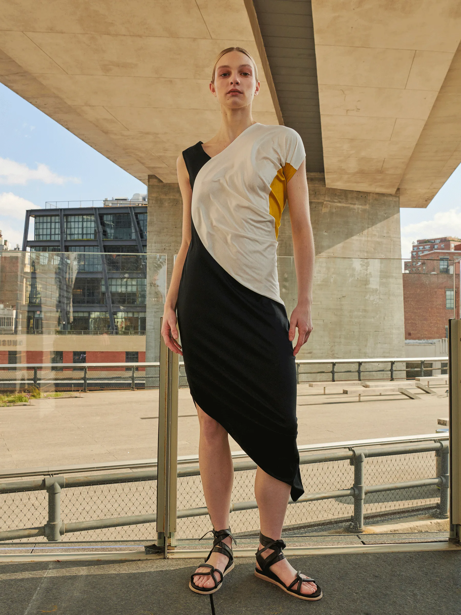 Long Soma Dress sold by Zero + Maria Cornejo