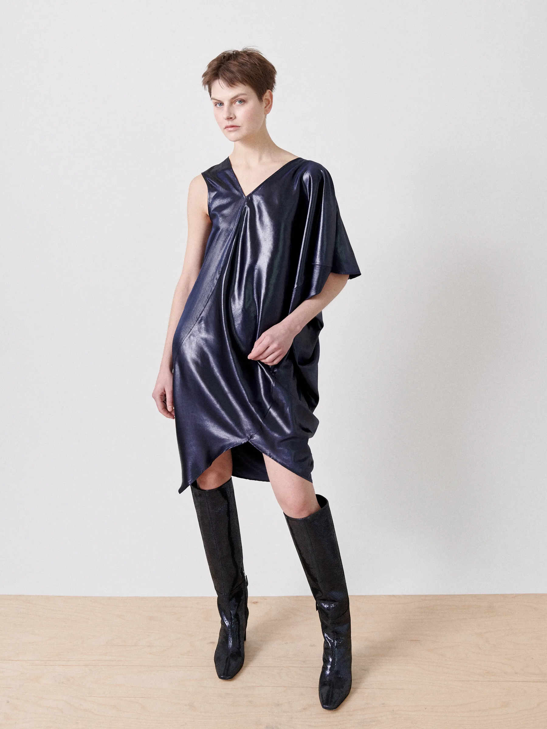 Long Cade Dress sold by Zero + Maria Cornejo product image thumbnail 3