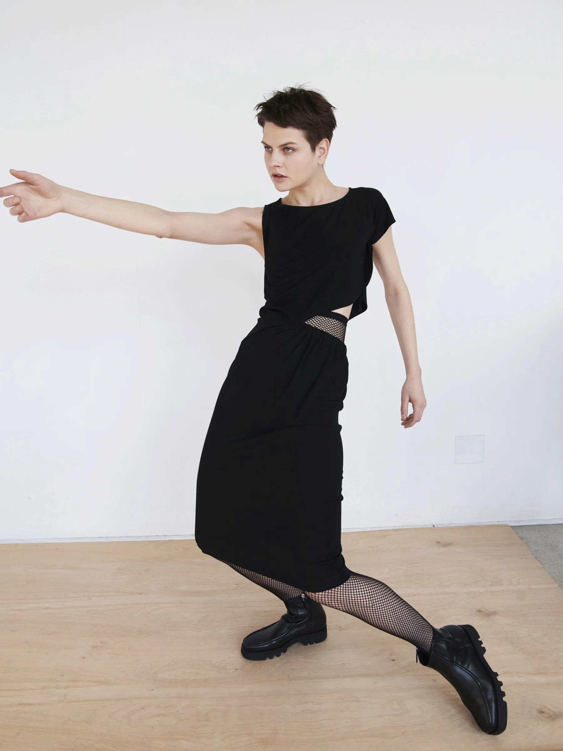 Cut Out Triangle Dress sold by Zero + Maria Cornejo product image thumbnail 3