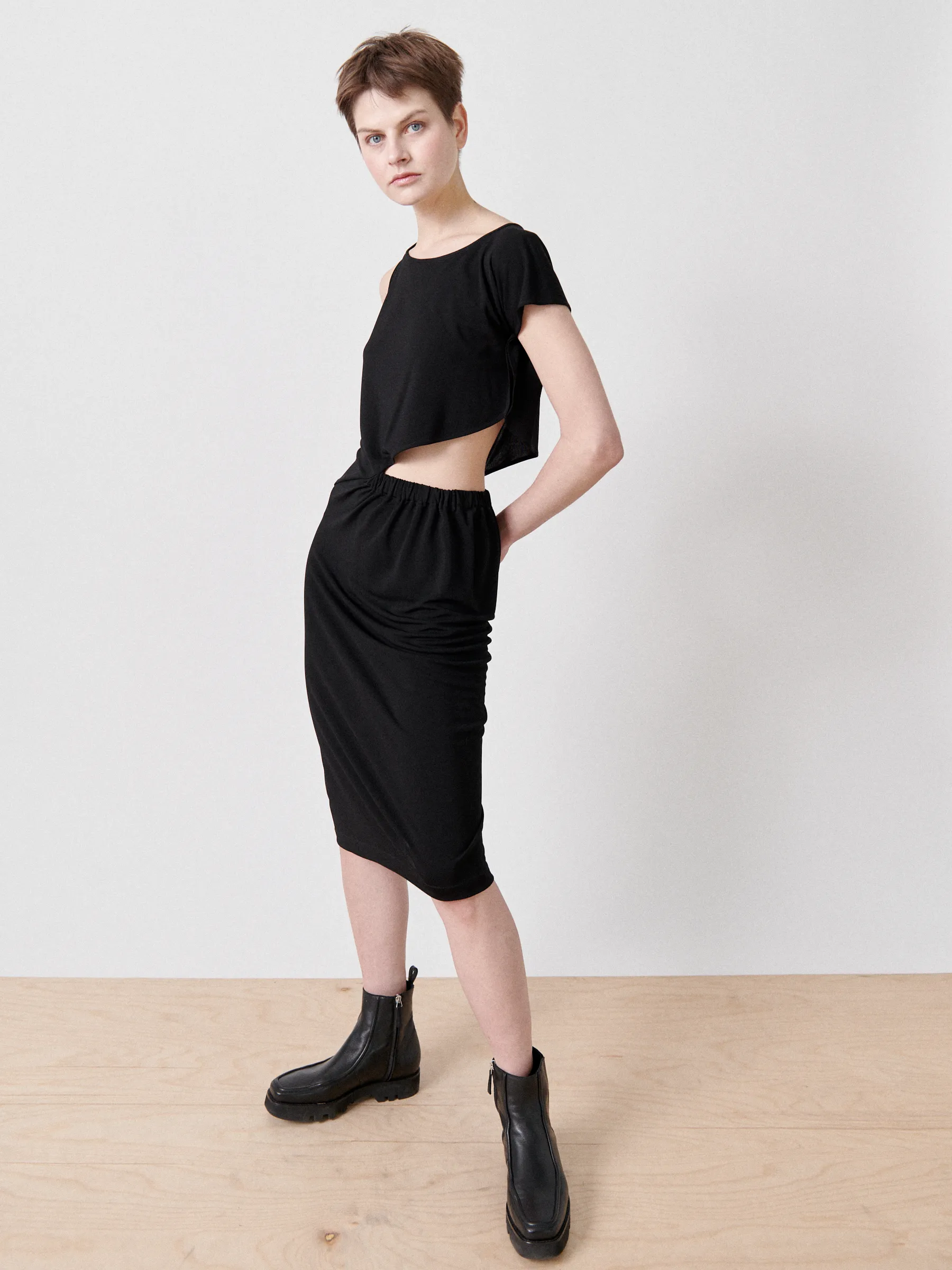 Cut Out Triangle Dress sold by Zero + Maria Cornejo