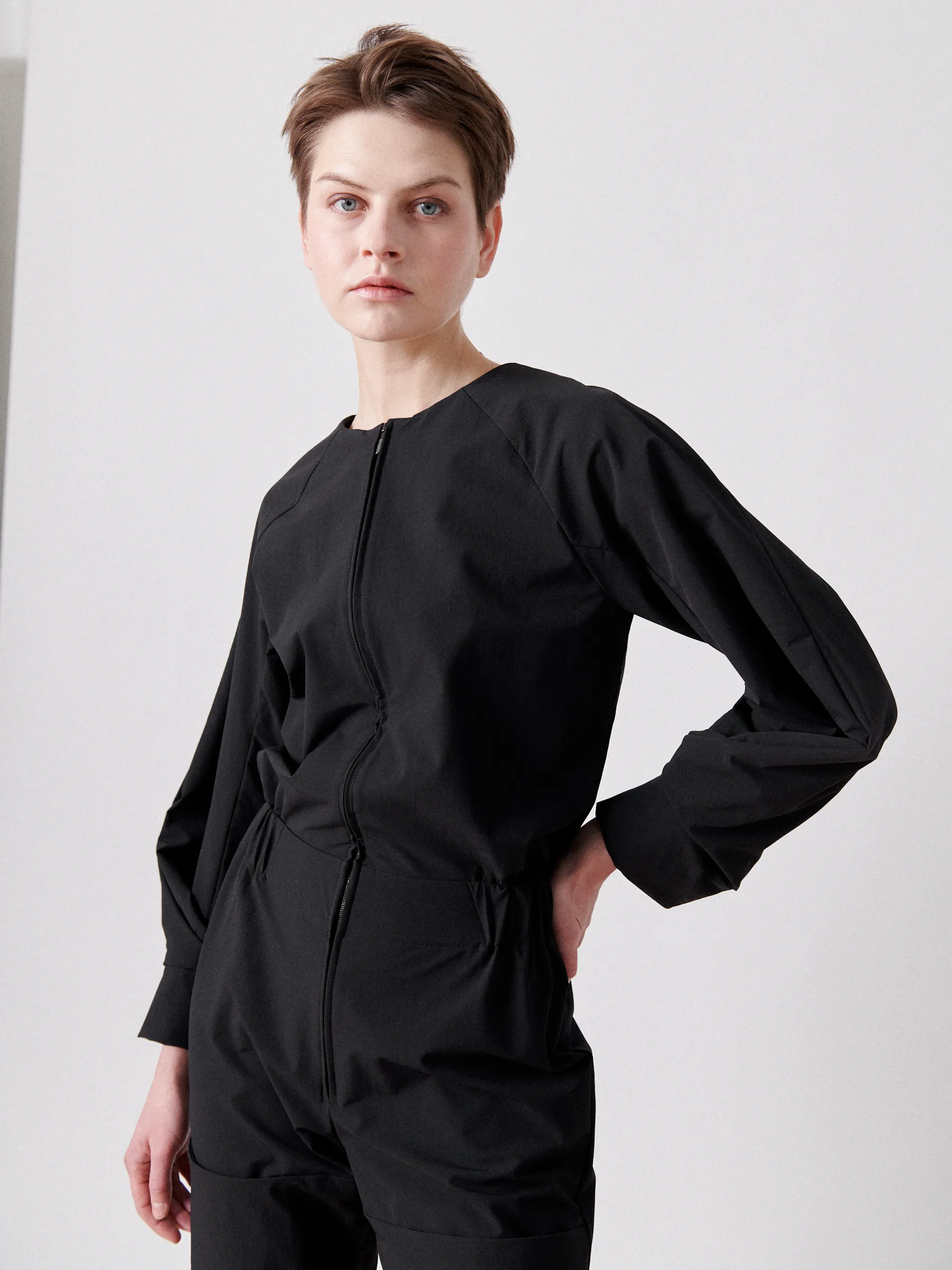 Biker Jumpsuit sold by Zero + Maria Cornejo product image thumbnail 3