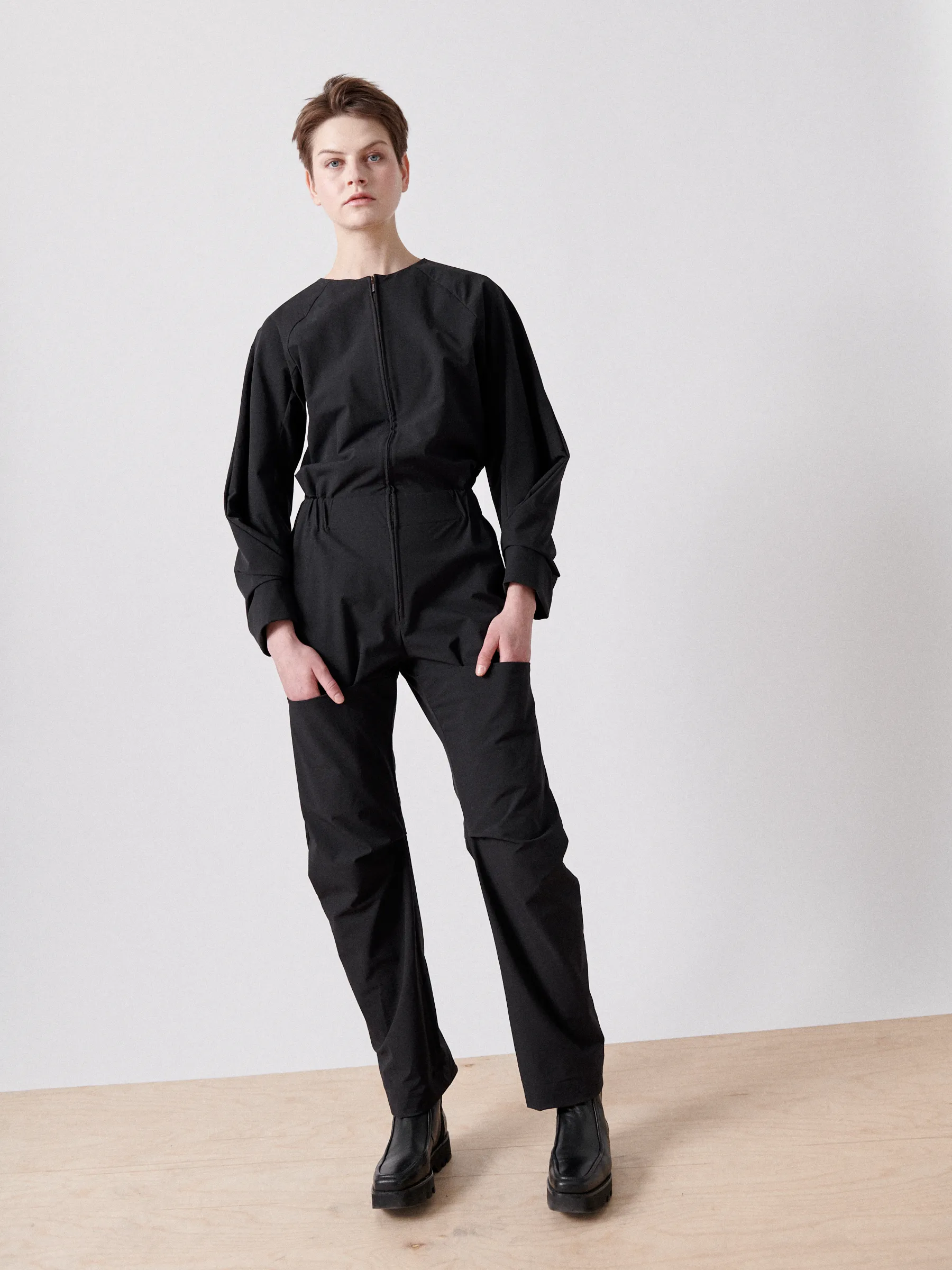 Biker Jumpsuit sold by Zero + Maria Cornejo product image thumbnail 2