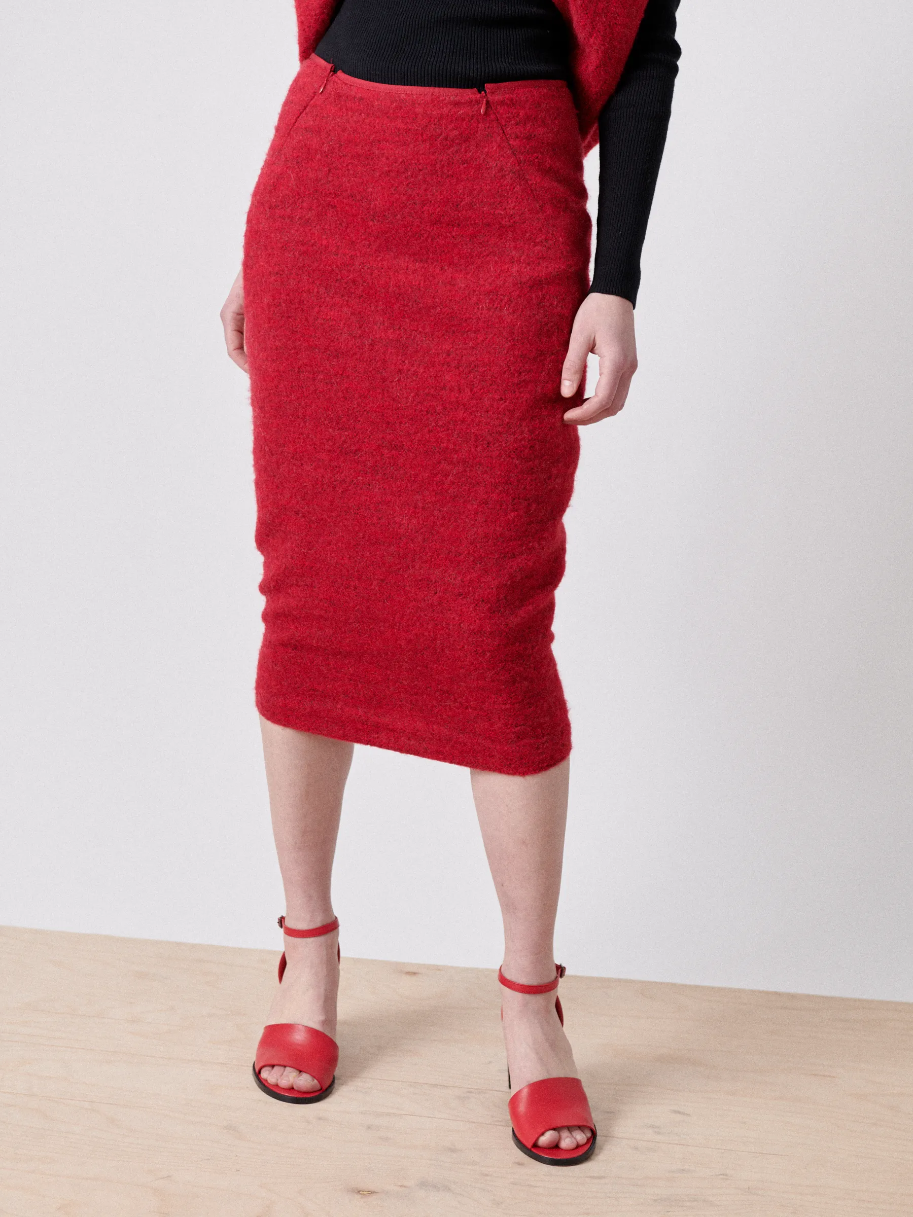 Pleat Back Skirt sold by Zero + Maria Cornejo product image thumbnail 2