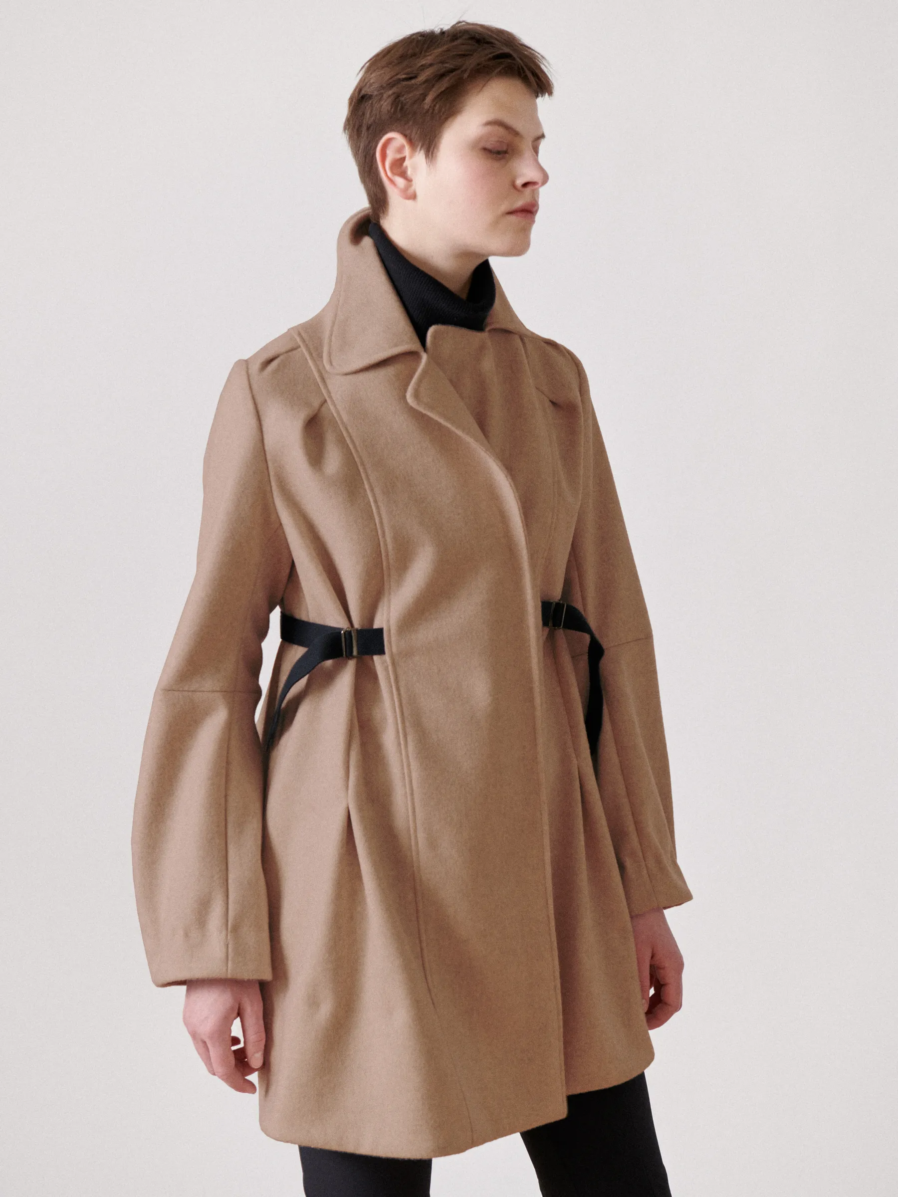 Leila Coat sold by Zero + Maria Cornejo product image thumbnail 2