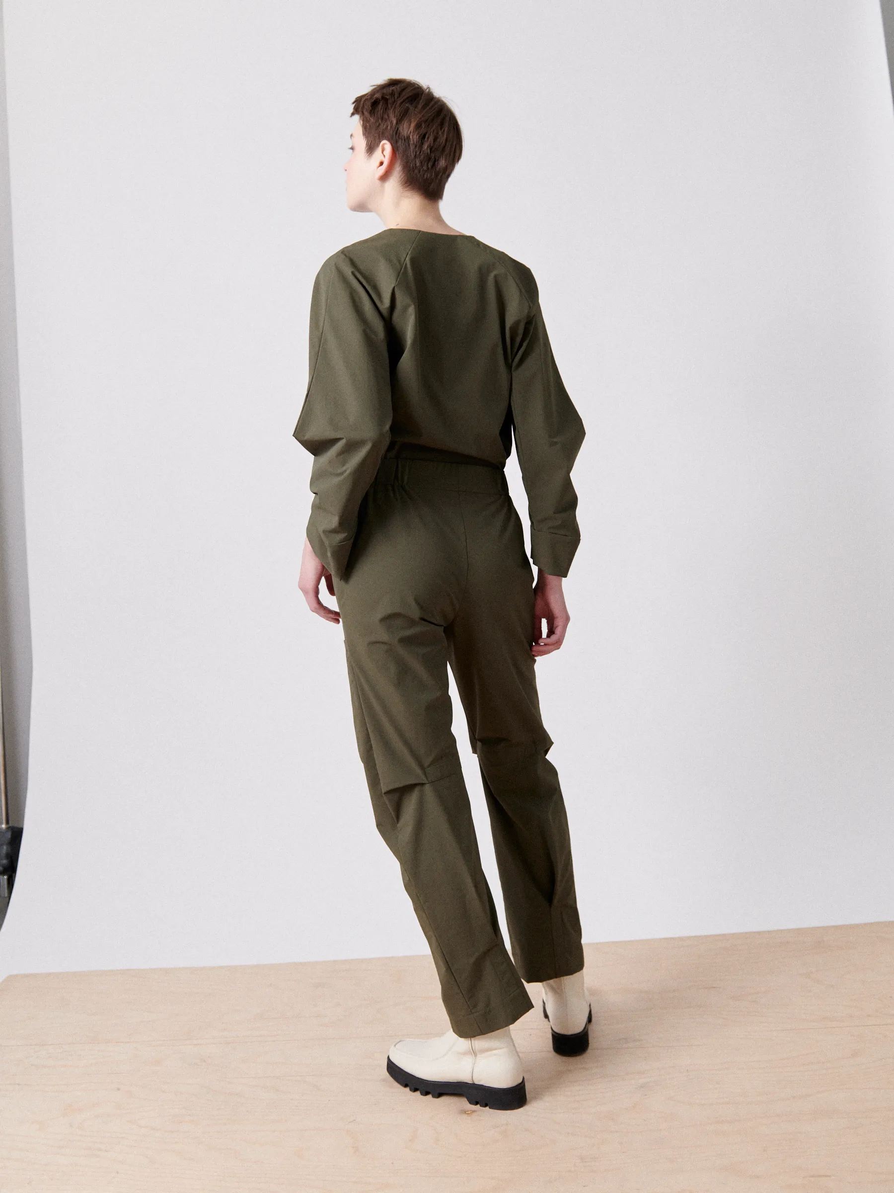 Biker Jumpsuit sold by Zero + Maria Cornejo product image thumbnail 5
