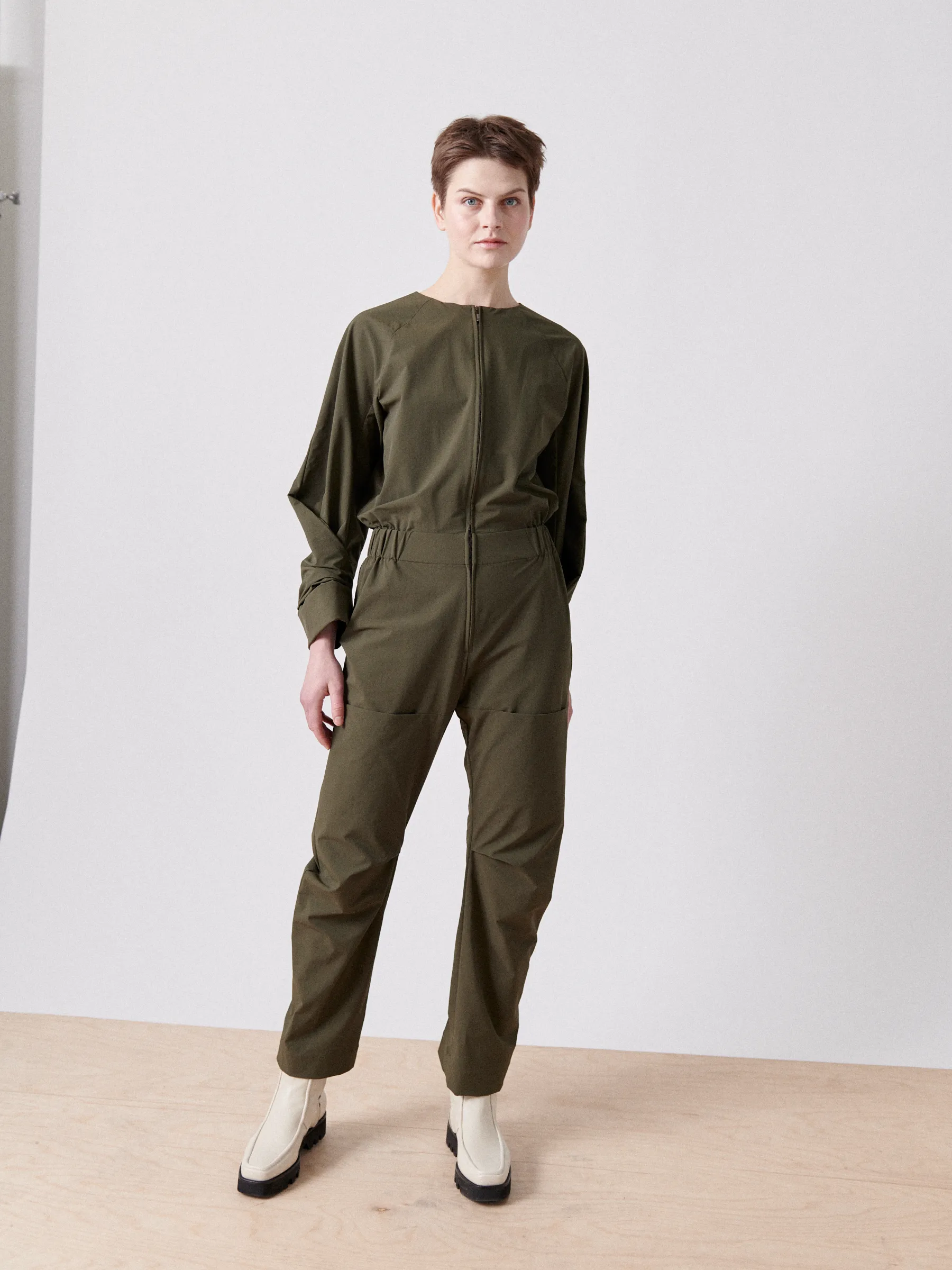 Biker Jumpsuit sold by Zero + Maria Cornejo product image thumbnail 2