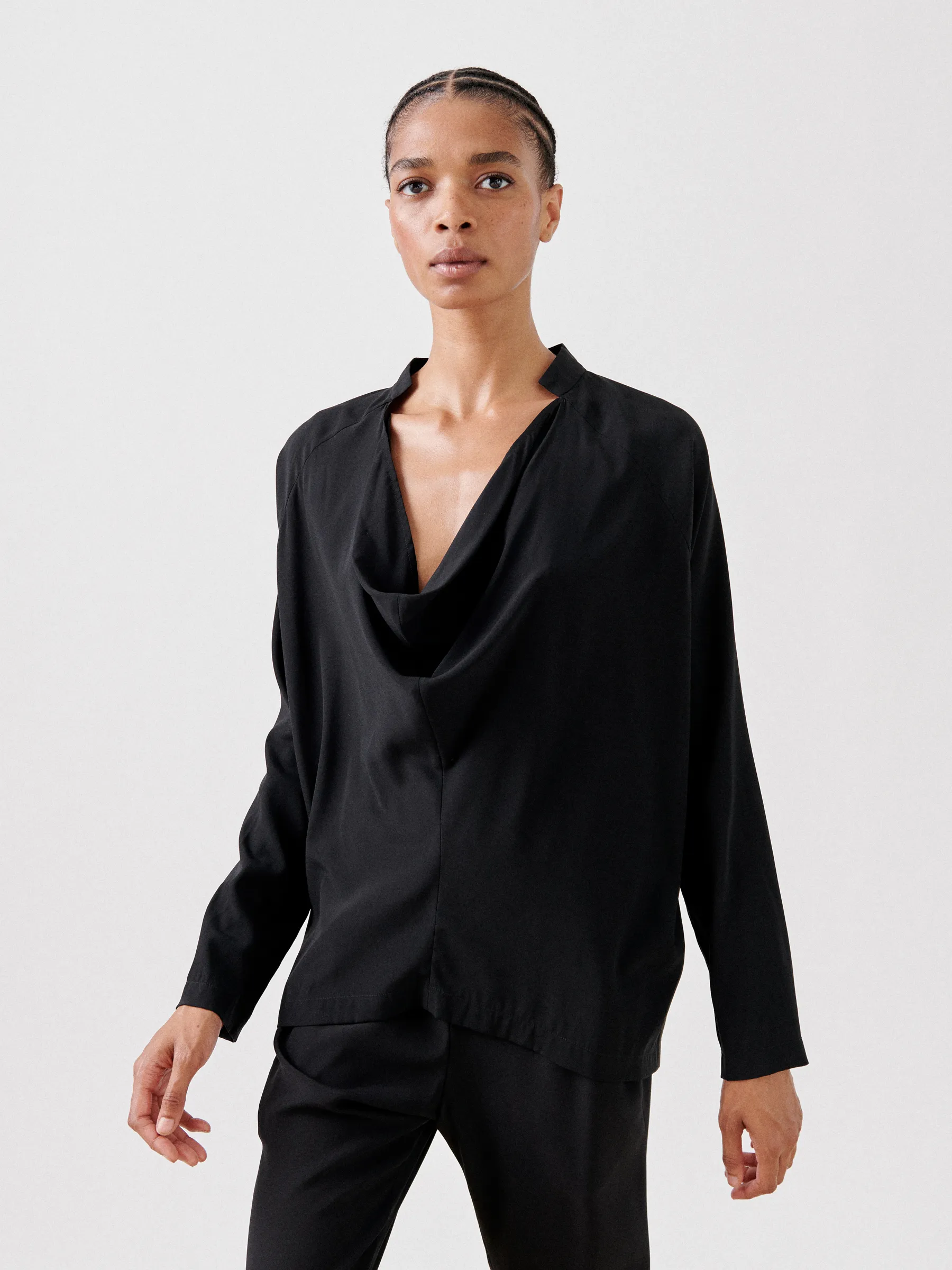 Long-Sleeved Evi Top sold by Zero + Maria Cornejo product image thumbnail 3