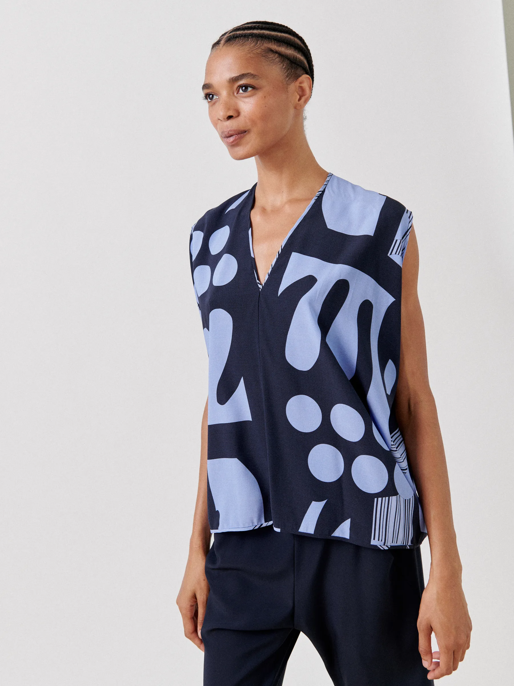 Ina Tank sold by Zero + Maria Cornejo product image thumbnail 3