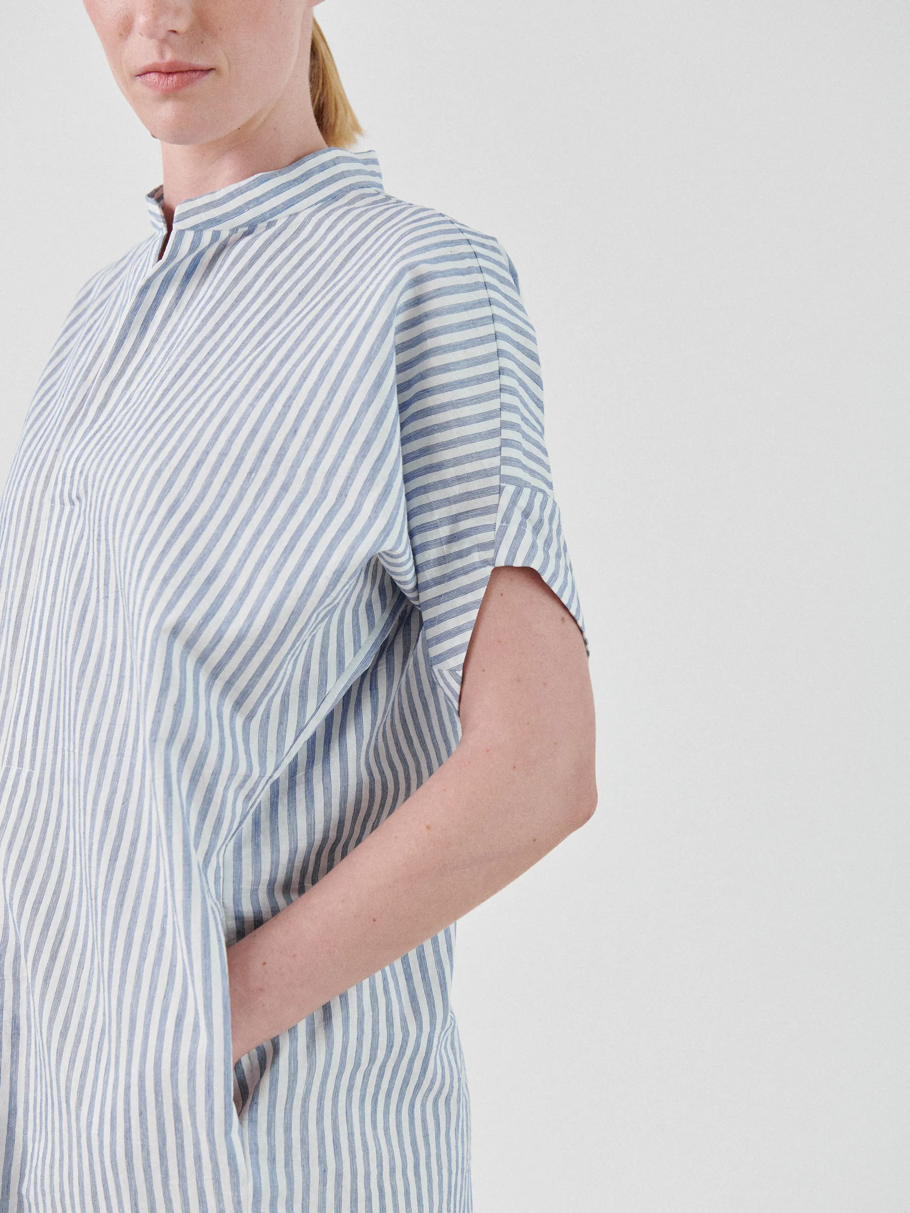Long Aissa Shirt Dress sold by Zero + Maria Cornejo product image thumbnail 3