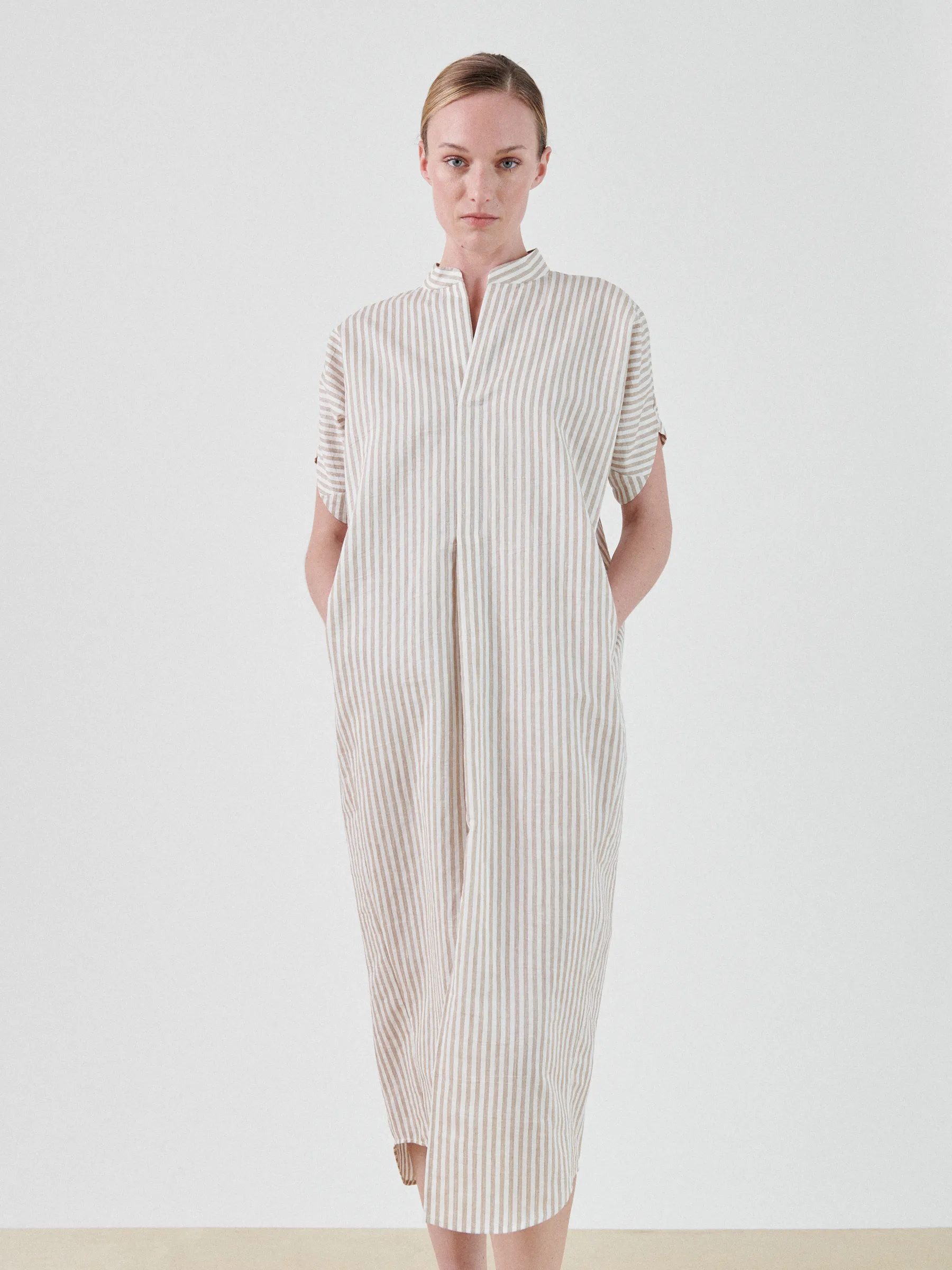 Long Aissa Shirt Dress sold by Zero + Maria Cornejo product image thumbnail 5