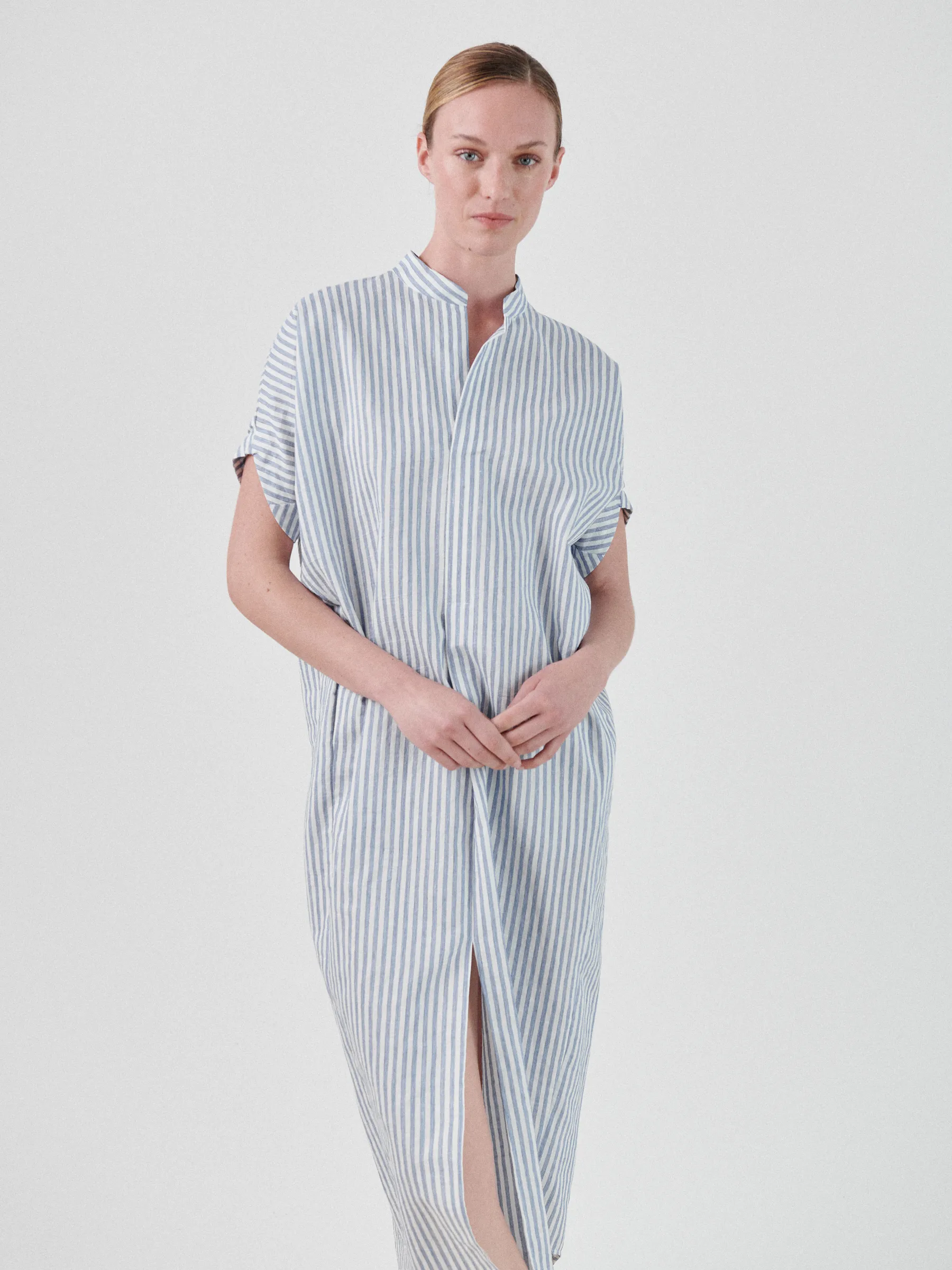 Long Aissa Shirt Dress sold by Zero + Maria Cornejo product image thumbnail 2