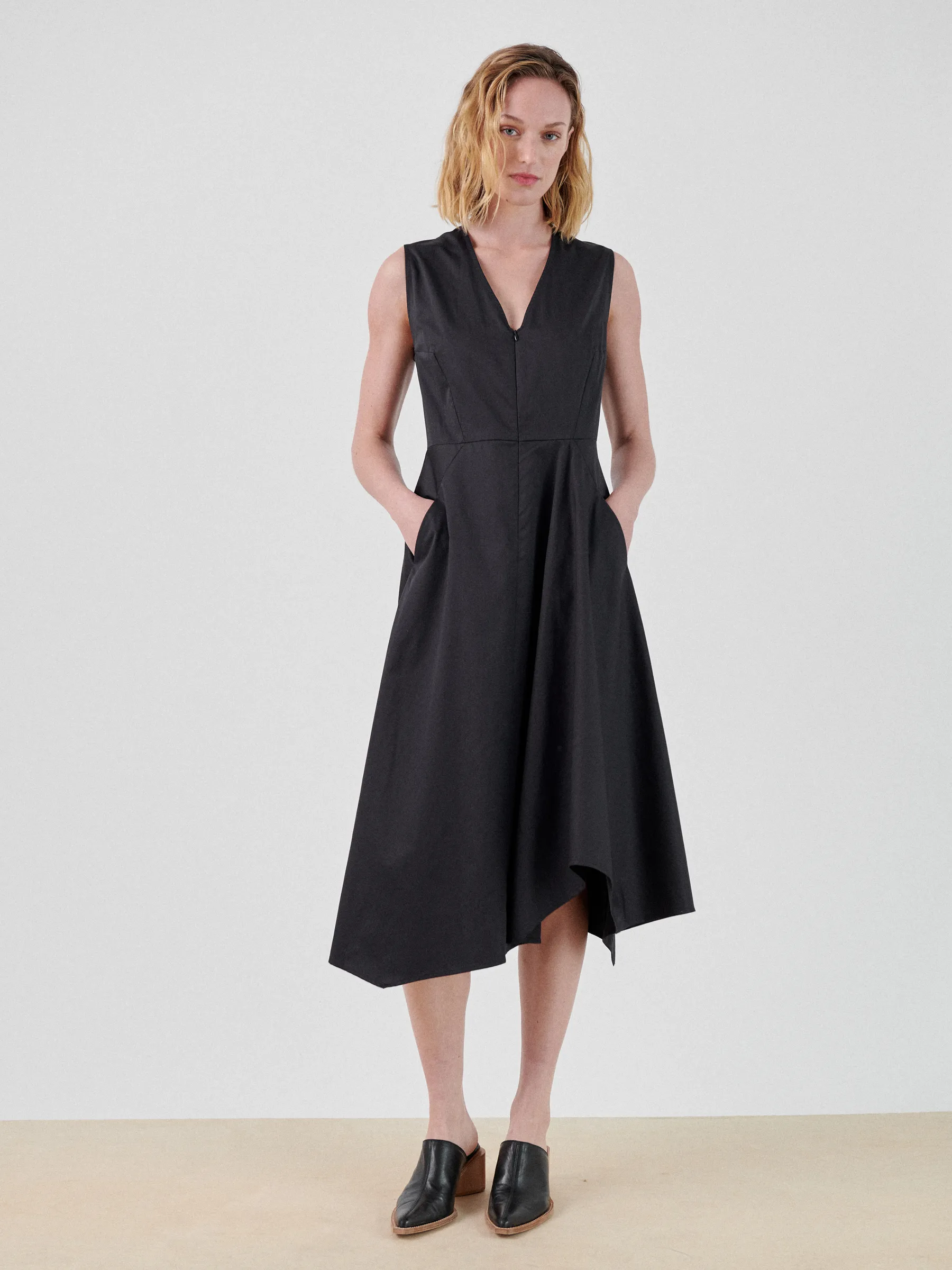 Sleeveless Wave Dress sold by Zero + Maria Cornejo