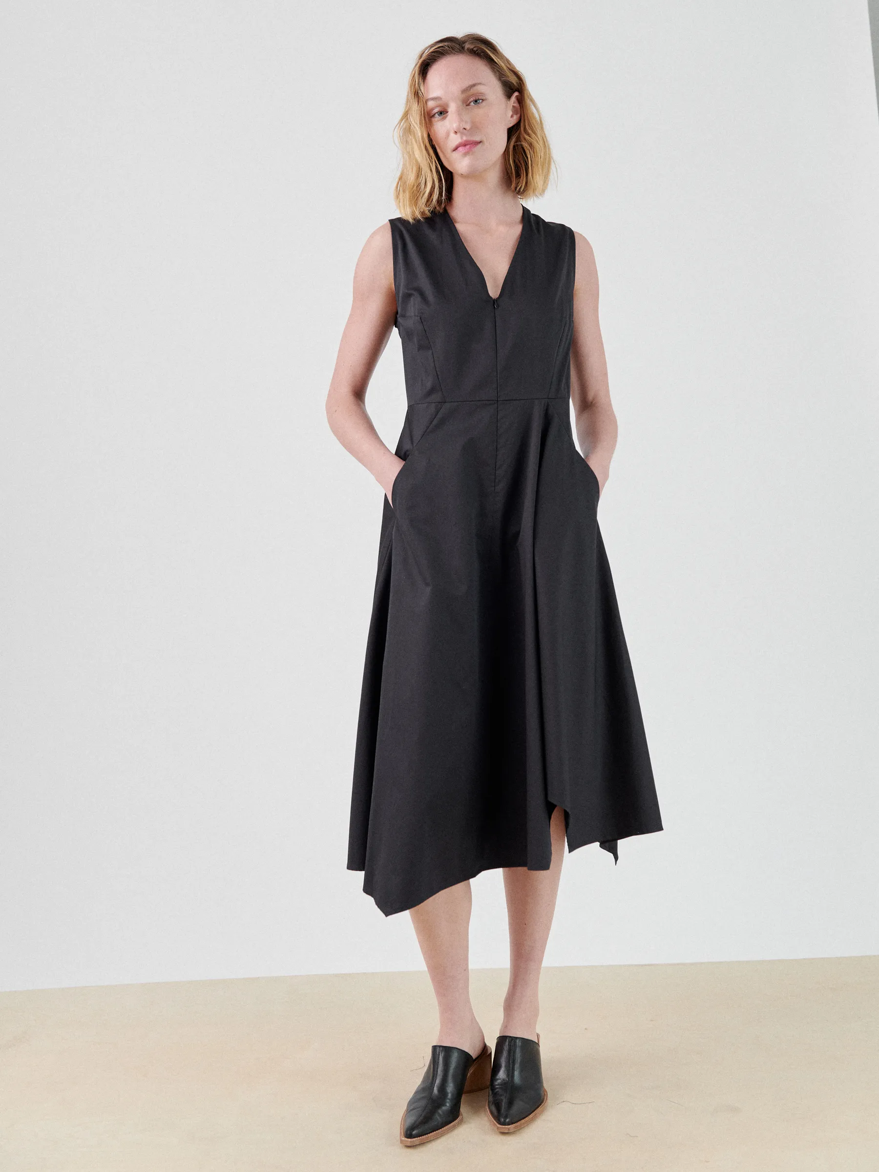 Sleeveless Wave Dress sold by Zero + Maria Cornejo product image thumbnail 2