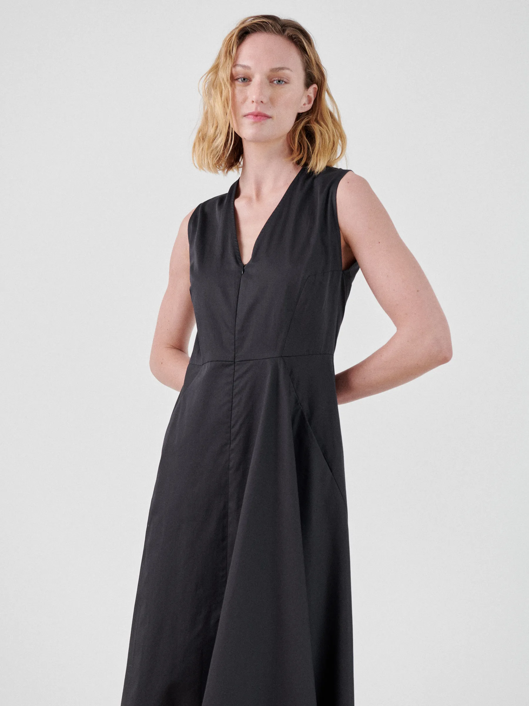 Sleeveless Wave Dress sold by Zero + Maria Cornejo product image thumbnail 3