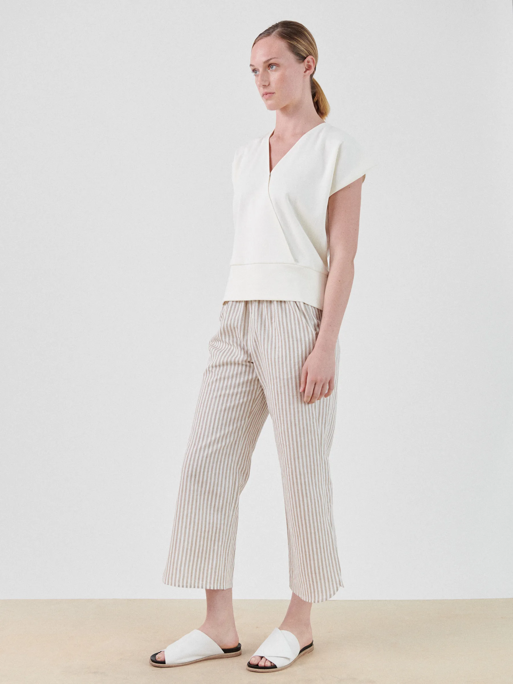 Ruched Front Pant sold by Zero + Maria Cornejo product image thumbnail 3
