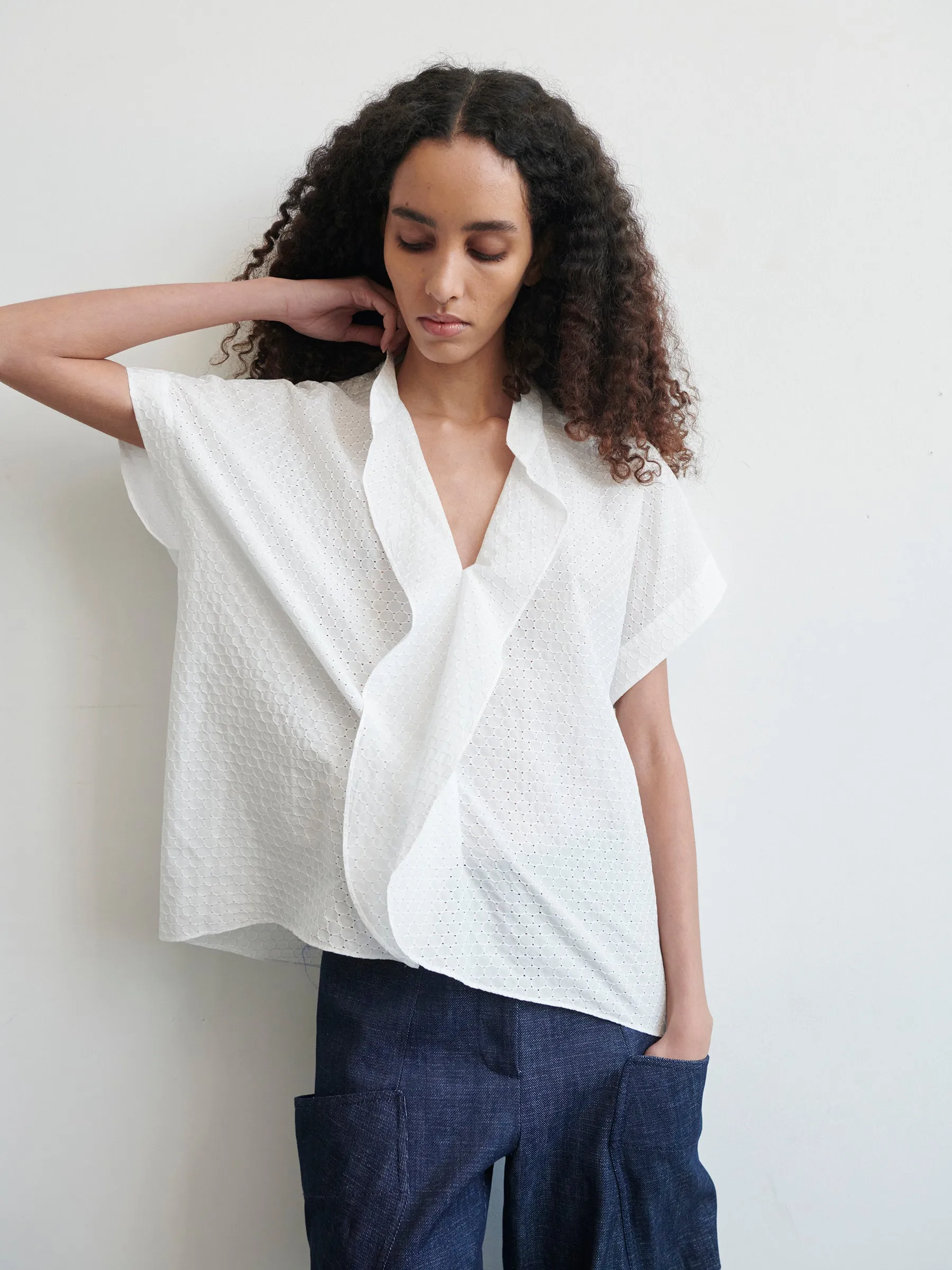 Fin Gaban Shirt sold by Zero + Maria Cornejo product image thumbnail 3
