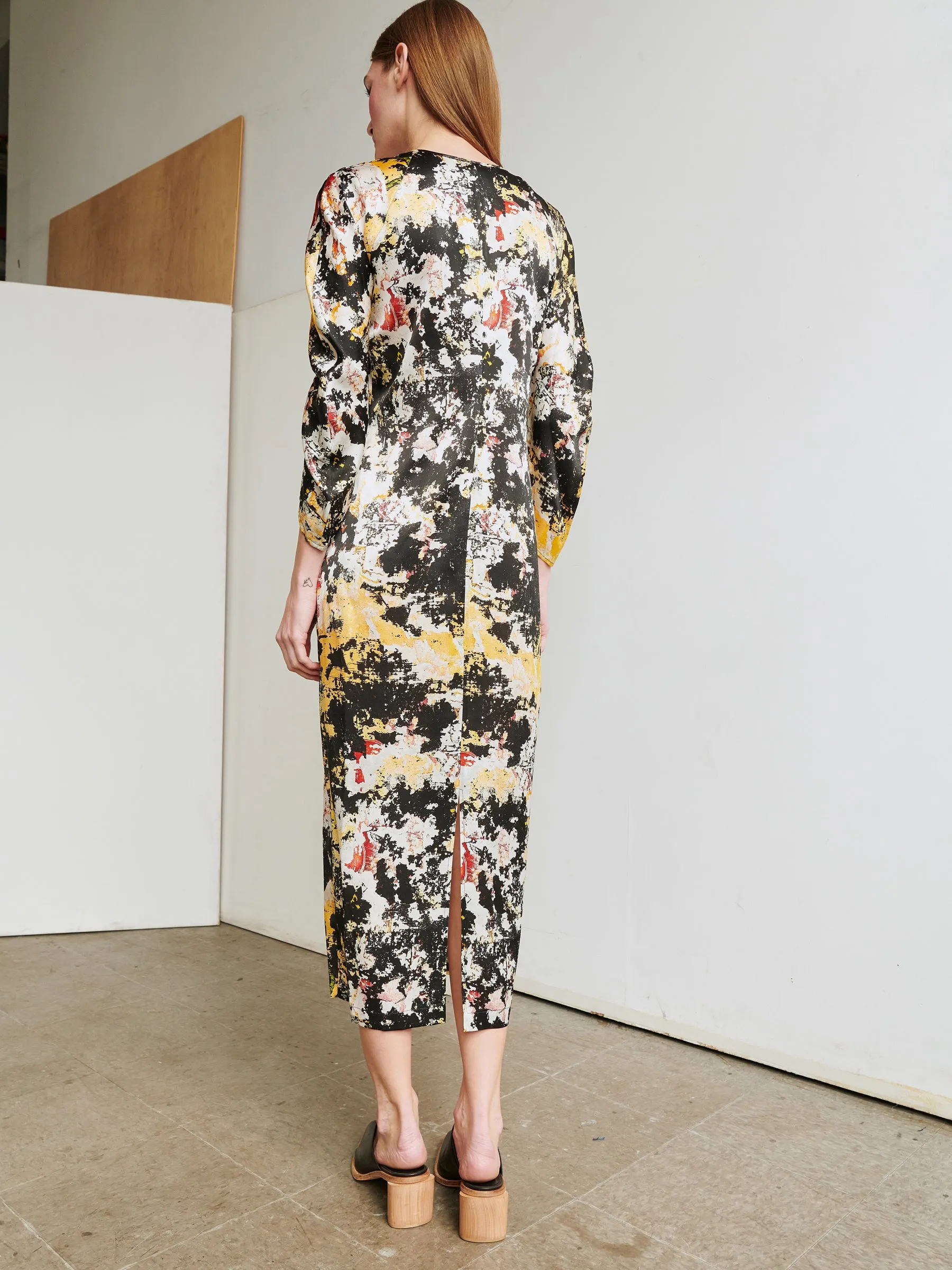 Long-Sleeved Off Kilter Dress sold by Zero + Maria Cornejo product image thumbnail 5