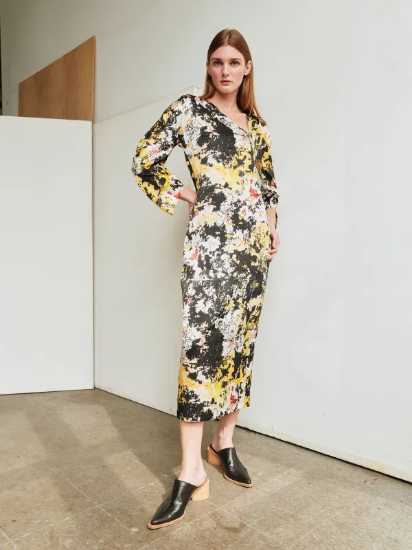 Long-Sleeved Off Kilter Dress sold by Zero + Maria Cornejo