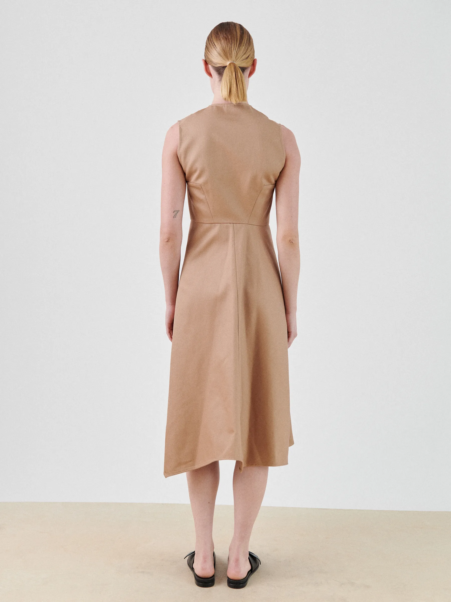 Denim Wave Dress sold by Zero + Maria Cornejo product image thumbnail 5