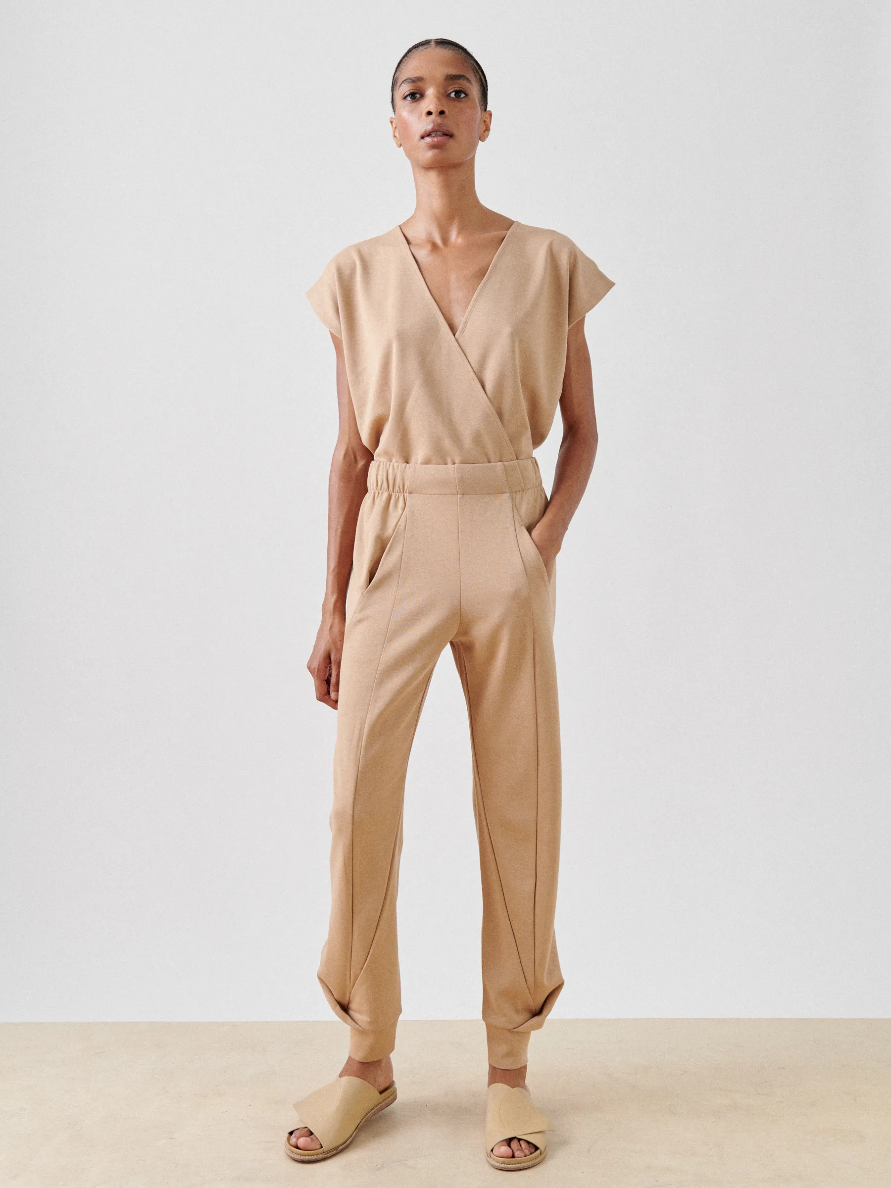 Jersey Cuff Akeo Pant sold by Zero + Maria Cornejo product image thumbnail 3