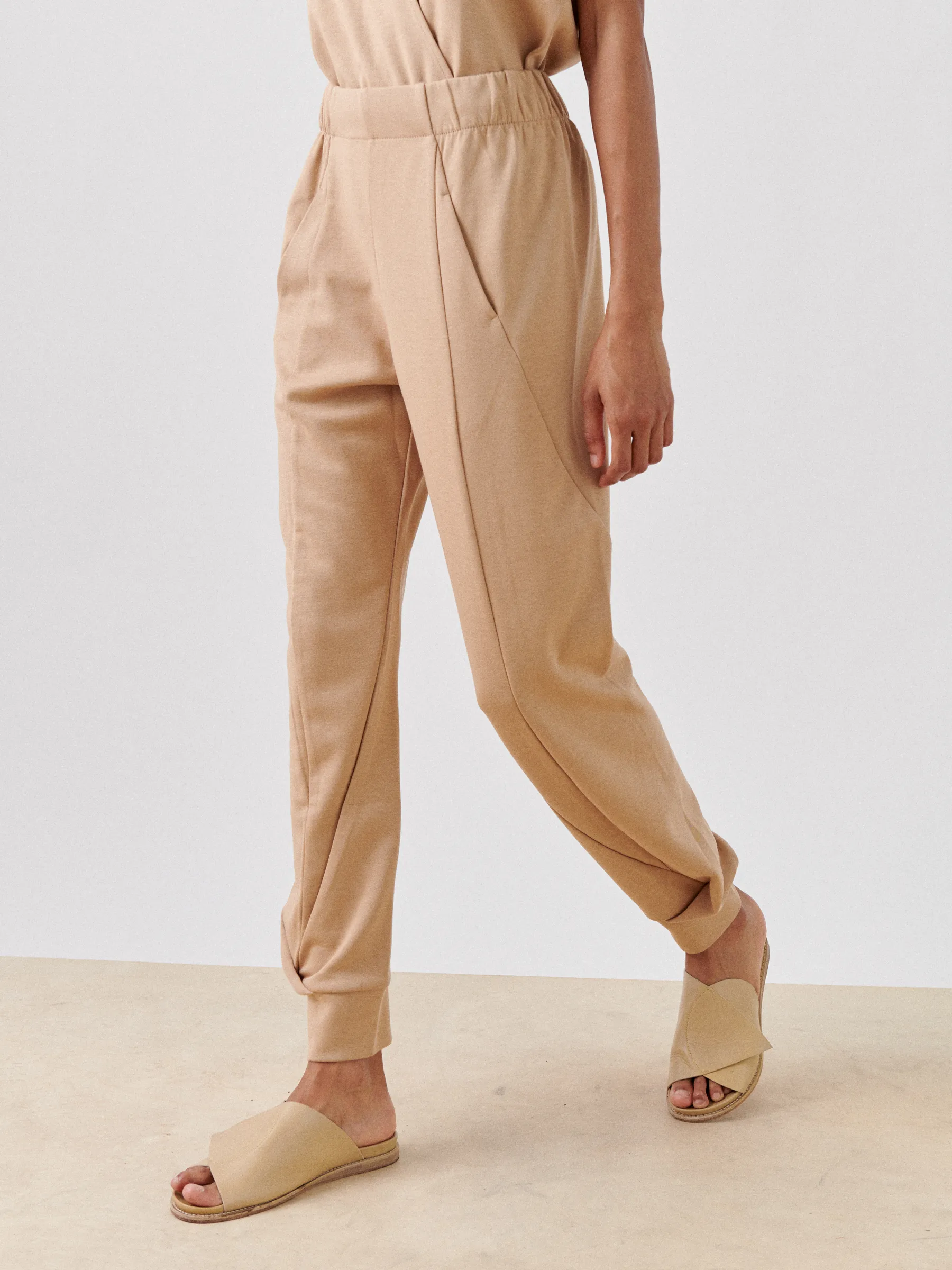 Jersey Cuff Akeo Pant sold by Zero + Maria Cornejo product image thumbnail 4