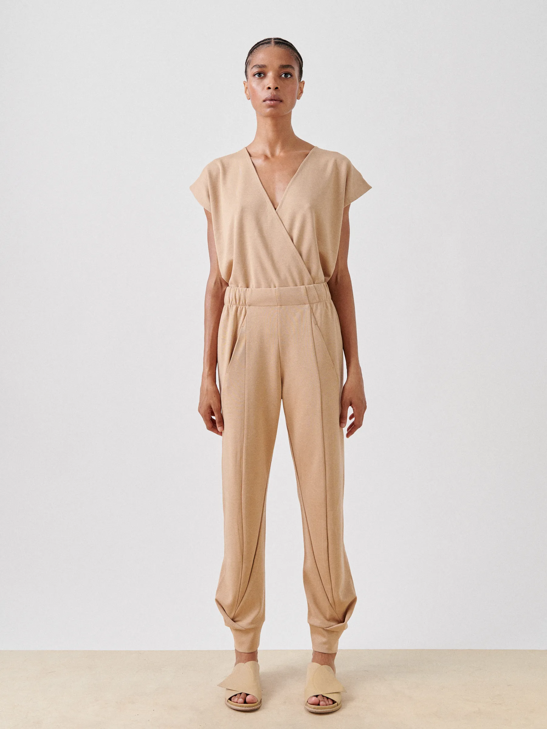Jersey Cuff Akeo Pant sold by Zero + Maria Cornejo