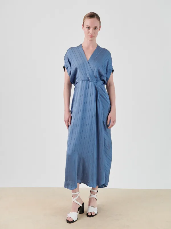 Long Aki Wave Dress made by Zero + Maria Cornejo