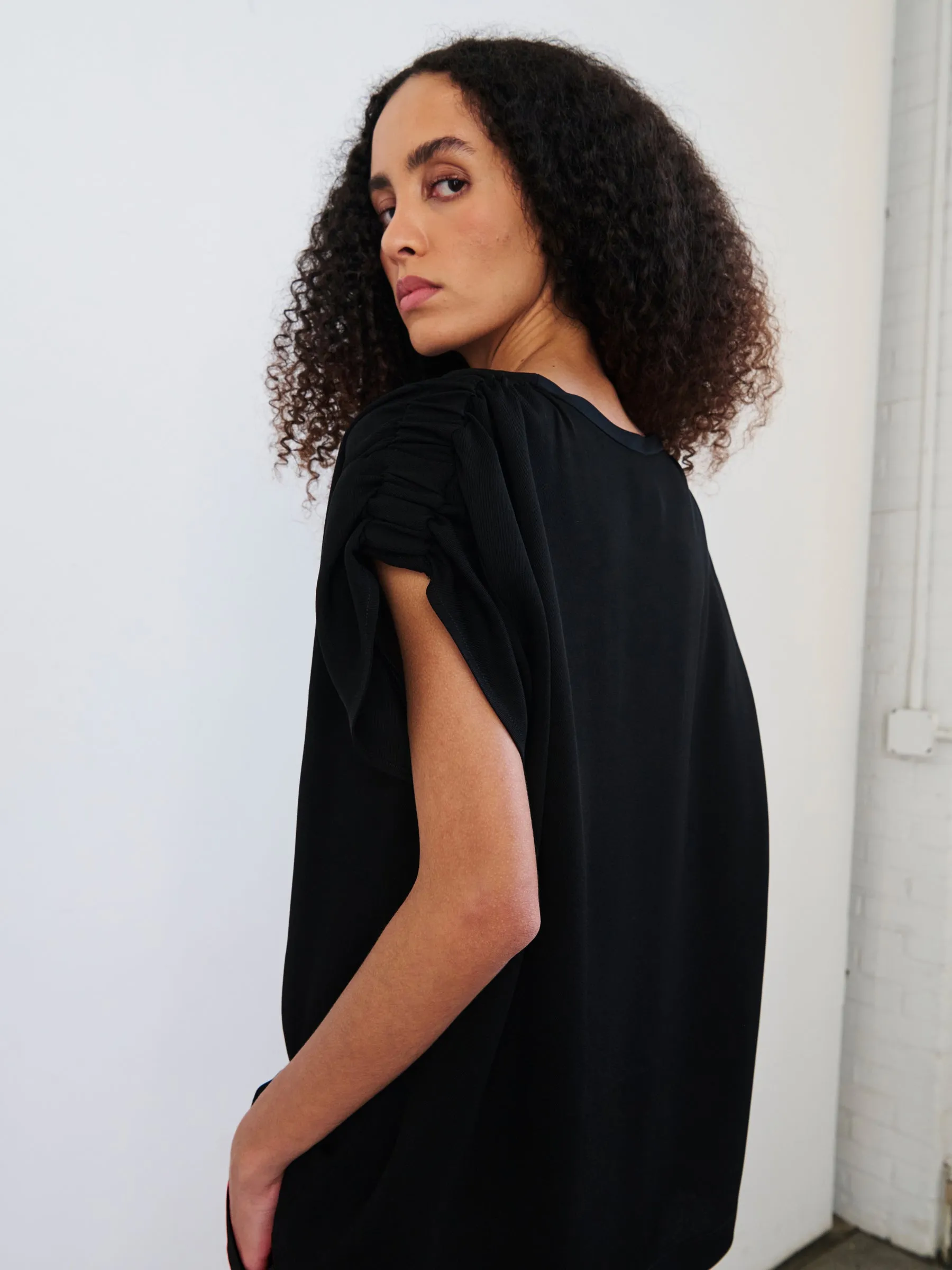 Ruched Muscle Top sold by Zero + Maria Cornejo product image thumbnail 4