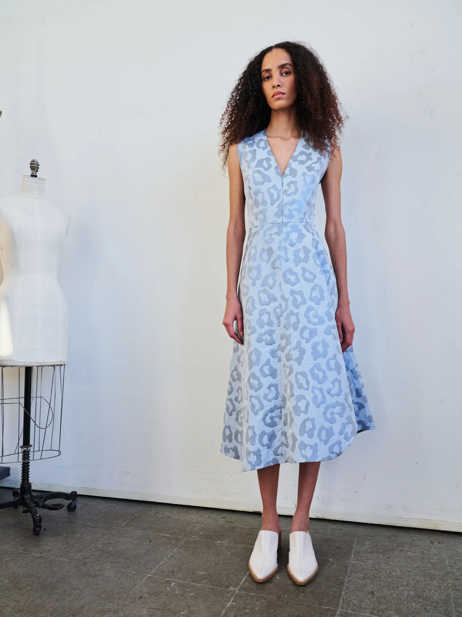 Sleeveless Wave Dress sold by Zero + Maria Cornejo product image thumbnail 2
