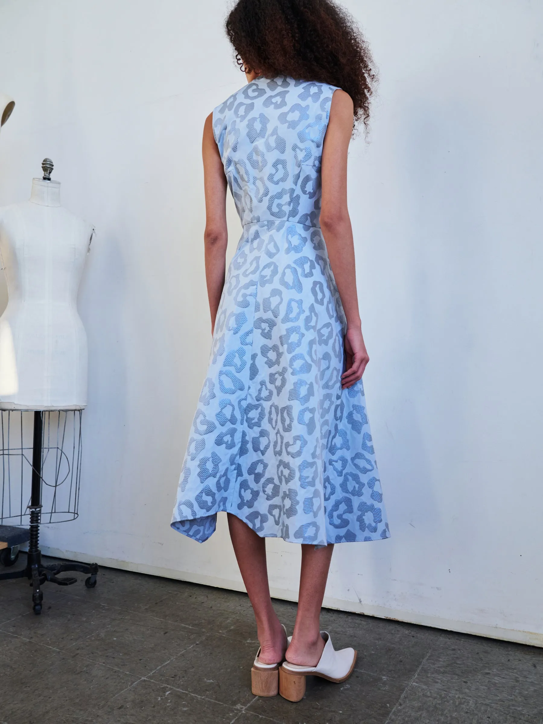 Sleeveless Wave Dress sold by Zero + Maria Cornejo product image thumbnail 5