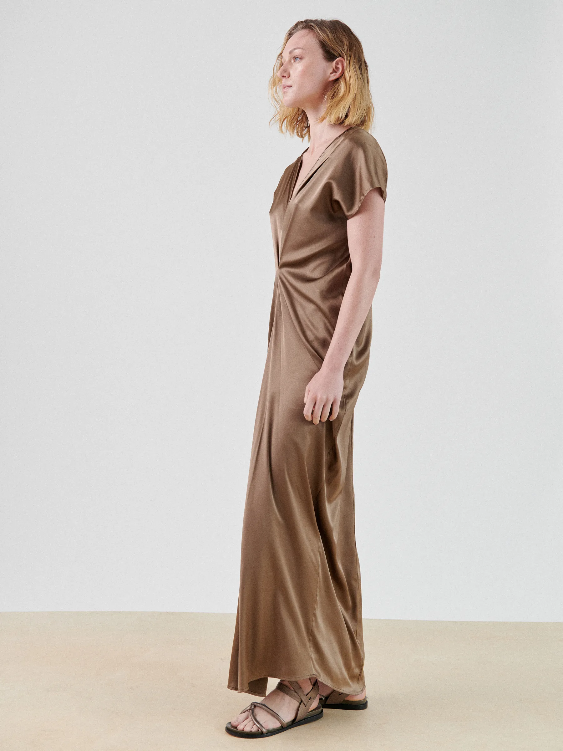 Long Muse Dress sold by Zero + Maria Cornejo product image thumbnail 4