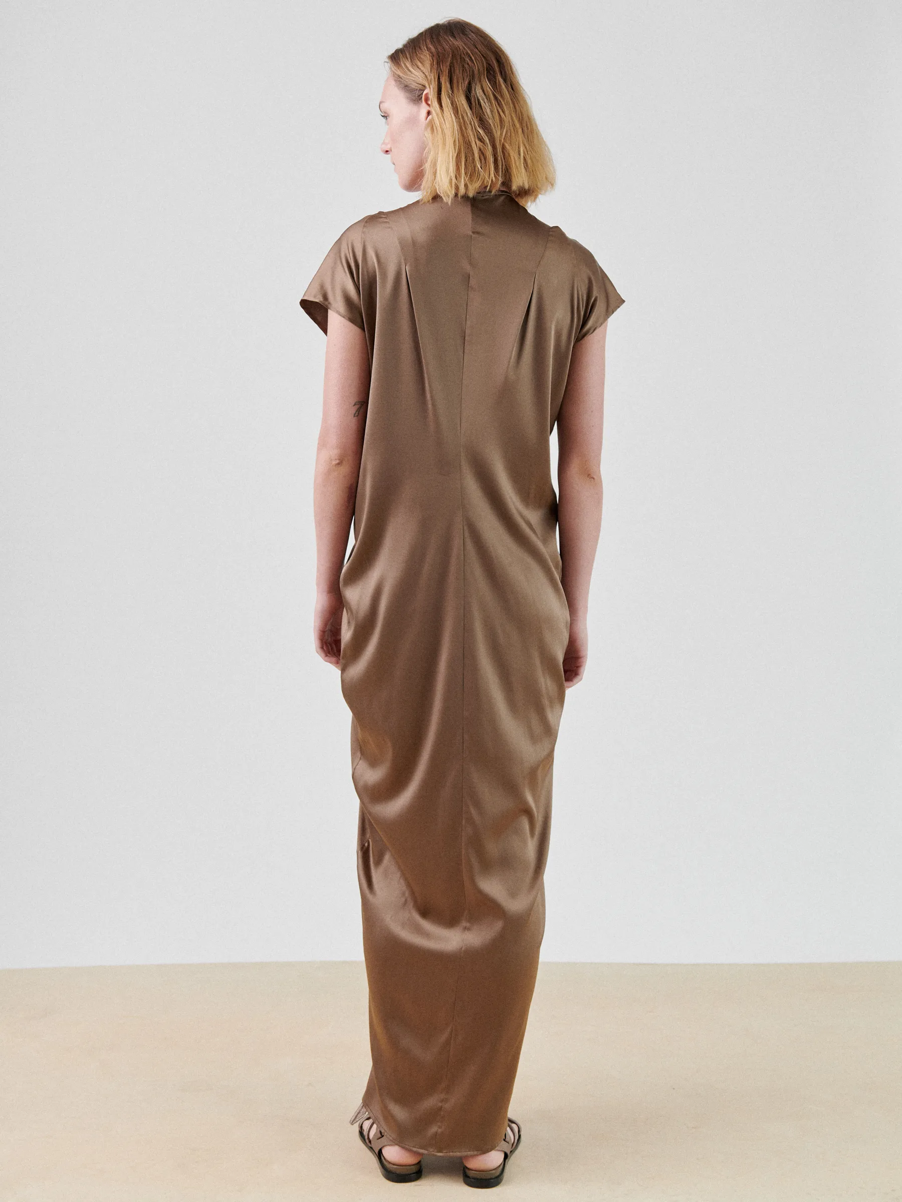 Long Muse Dress sold by Zero + Maria Cornejo product image thumbnail 5
