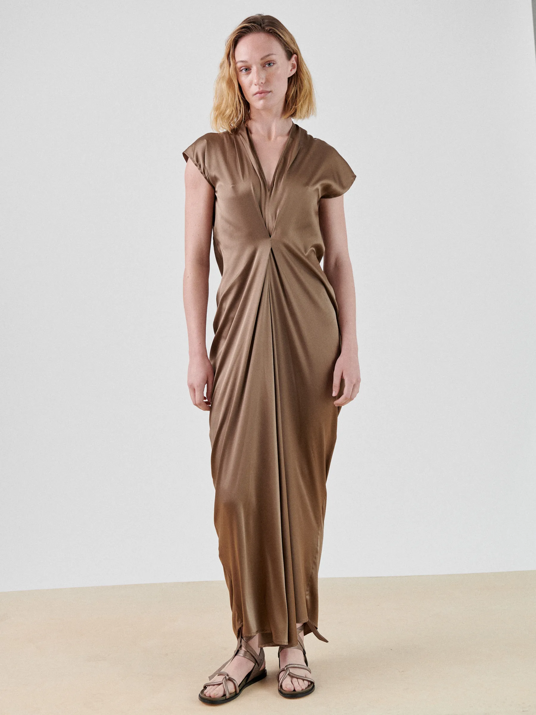 Long Muse Dress sold by Zero + Maria Cornejo product image thumbnail 2