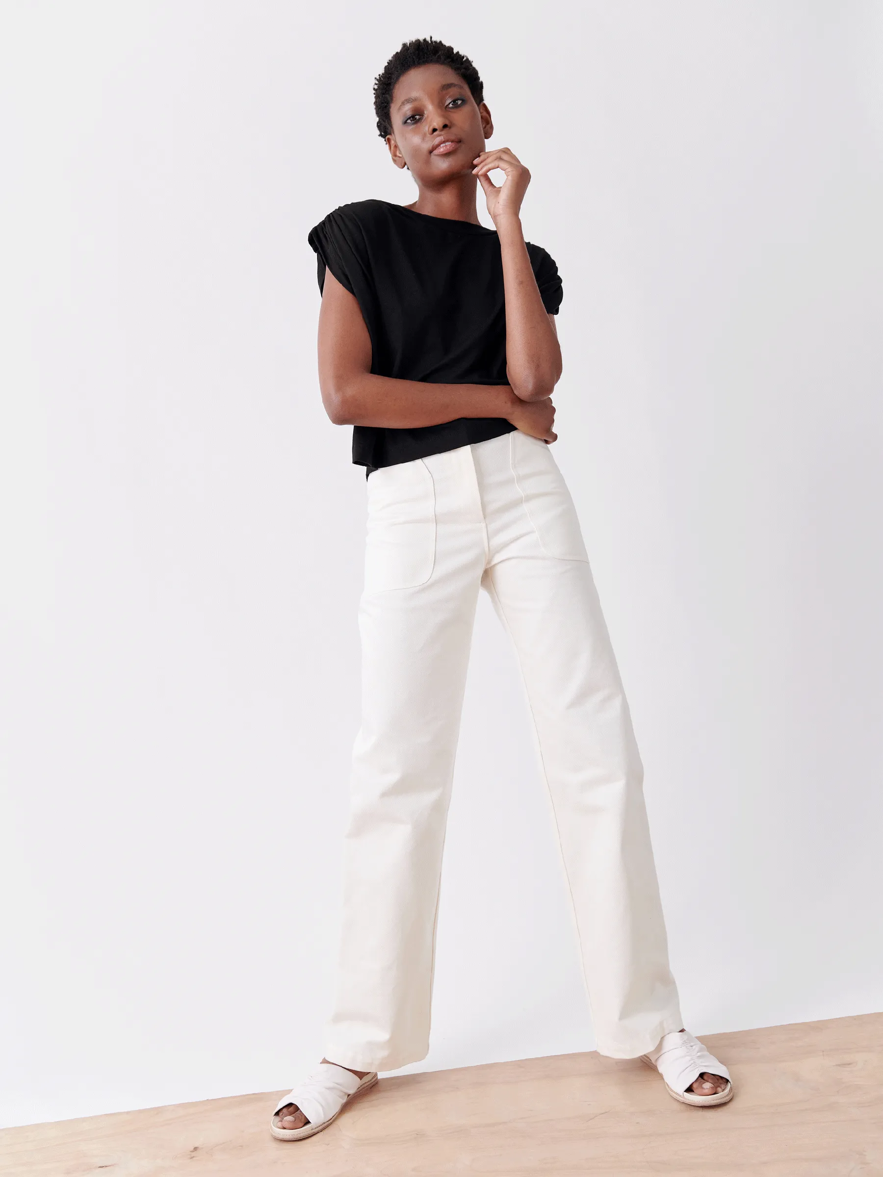 Eda Pant sold by Zero + Maria Cornejo