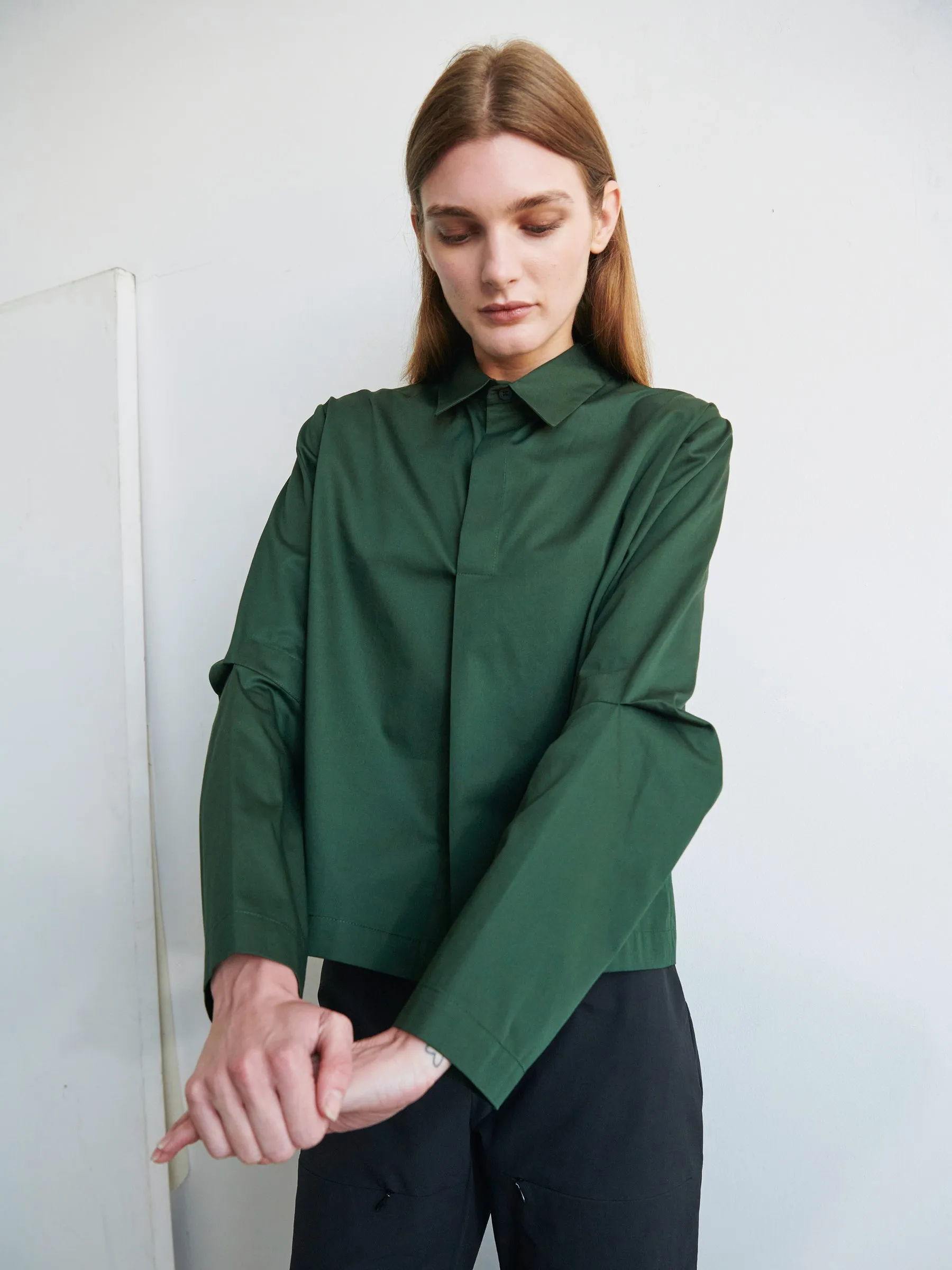 Biker Shirt sold by Zero + Maria Cornejo product image thumbnail 2