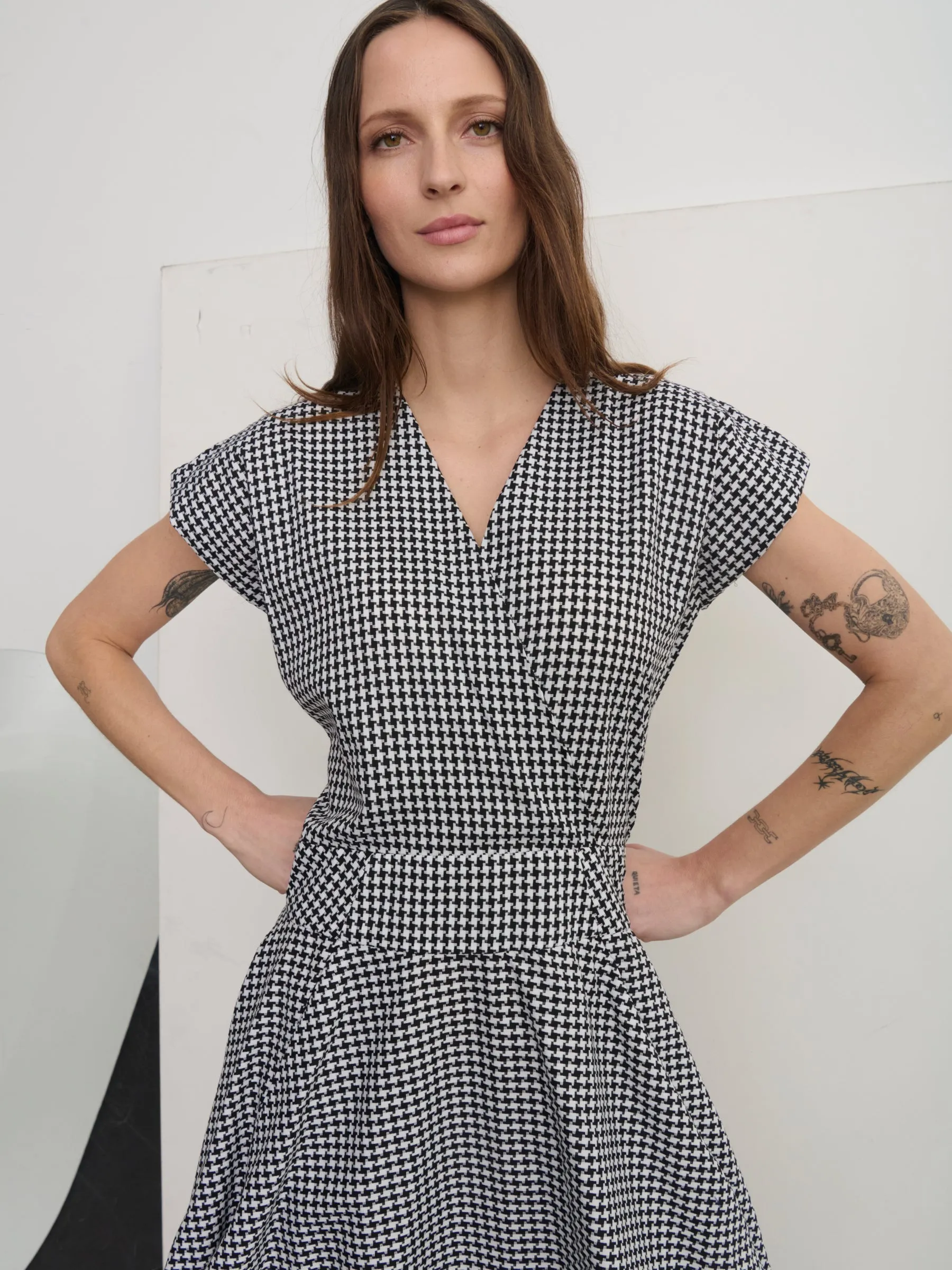 Wrap Nio Dress sold by Zero + Maria Cornejo product image thumbnail 5