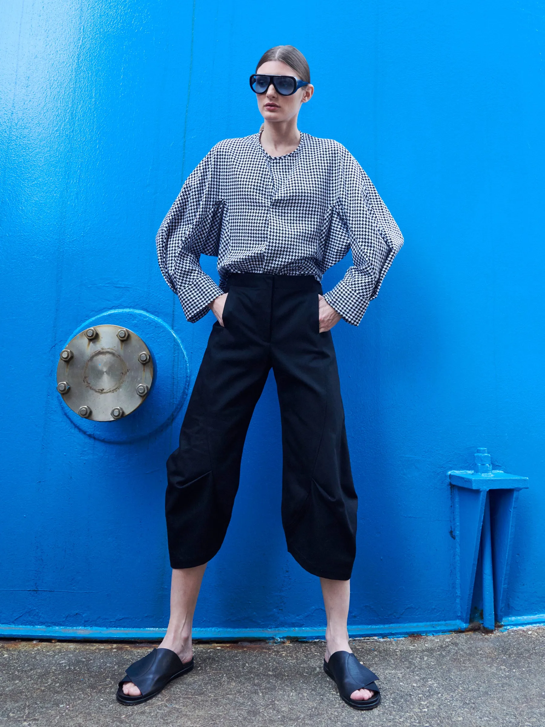Long-Sleeved Akeo Shirt sold by Zero + Maria Cornejo product image thumbnail 2